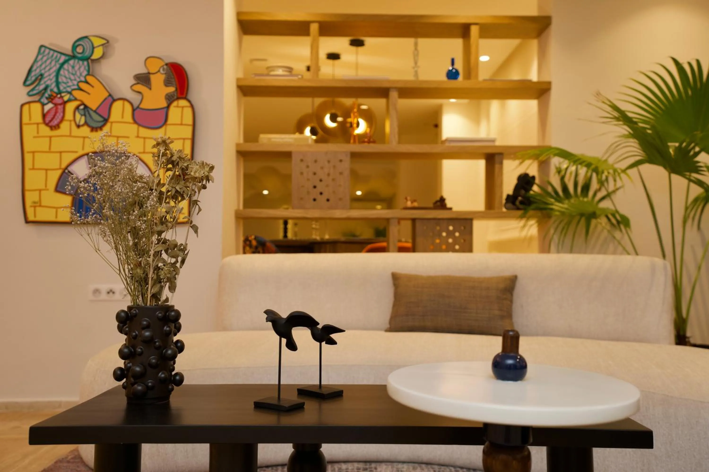 Living room in Misk Villa - Boutique Hotel & Spa