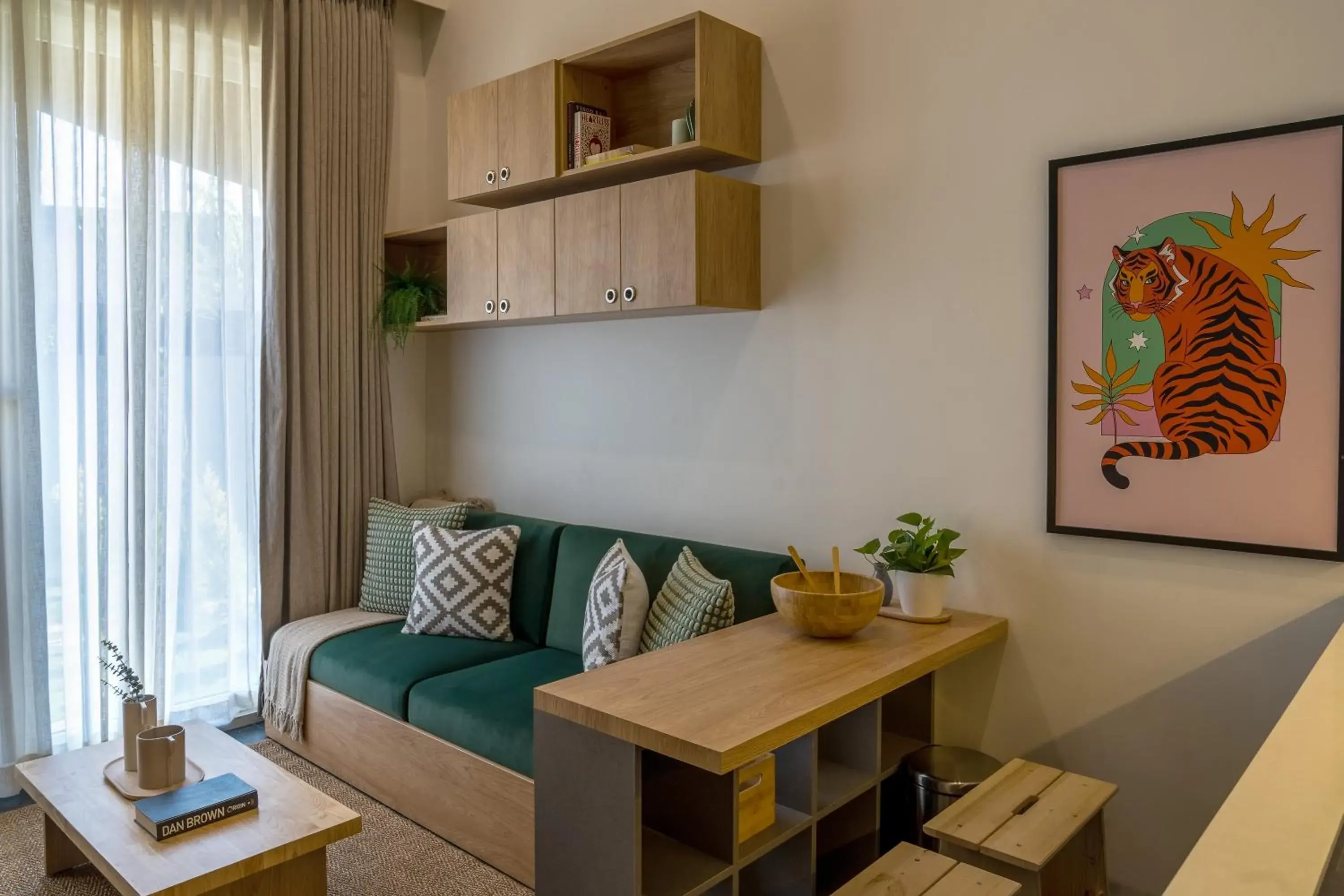 Living room in Olive Hotel Brookefield by Embassy Group Living room in Olive Hotel Brookefield by Embassy Group