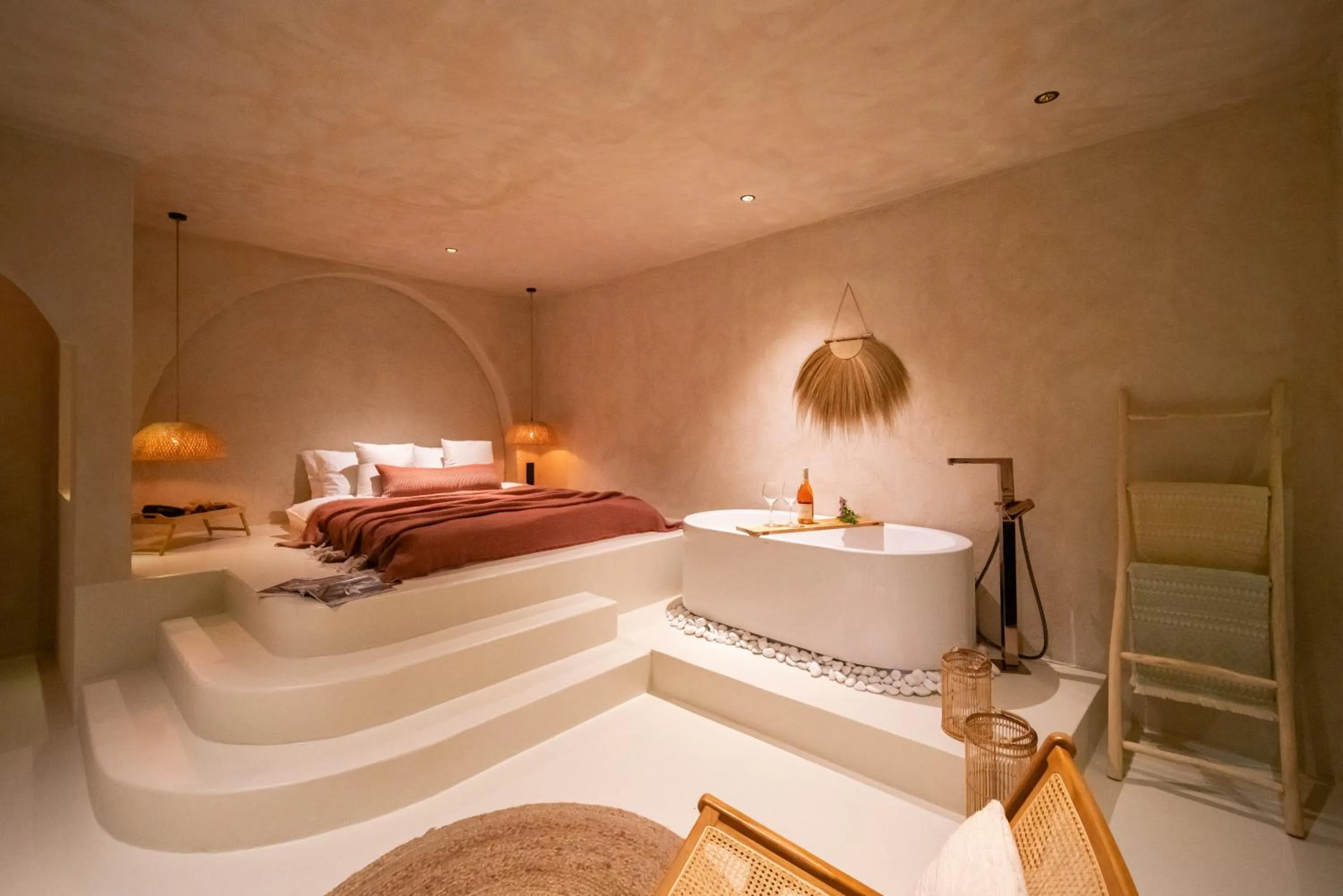 Bed in Noi Hotel Bodrum