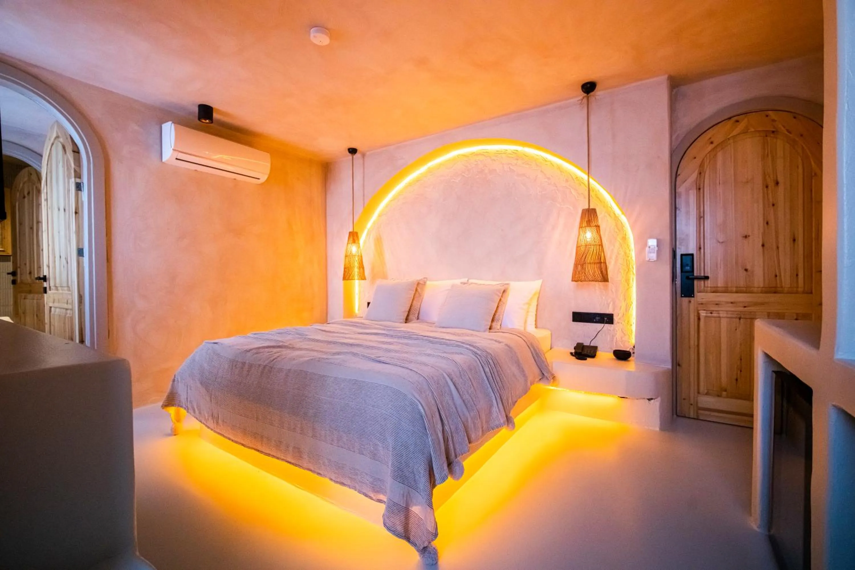 Bed in Noi Hotel Bodrum