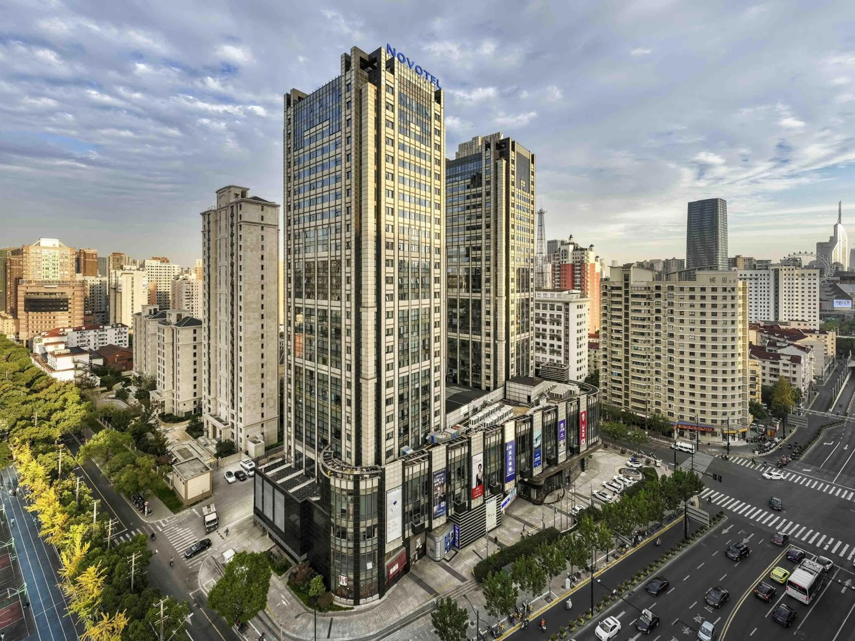 Property building in Novotel Shanghai JingAn
