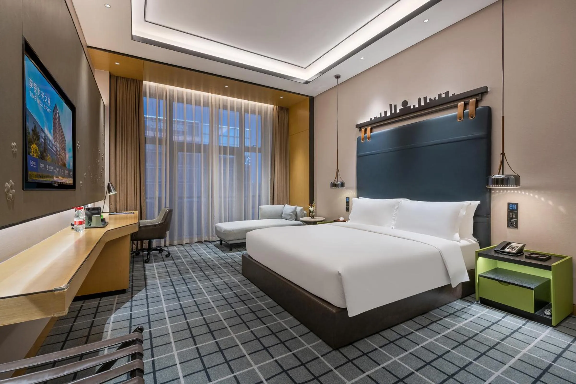 Bed in Novotel Hangzhou East Railway Station