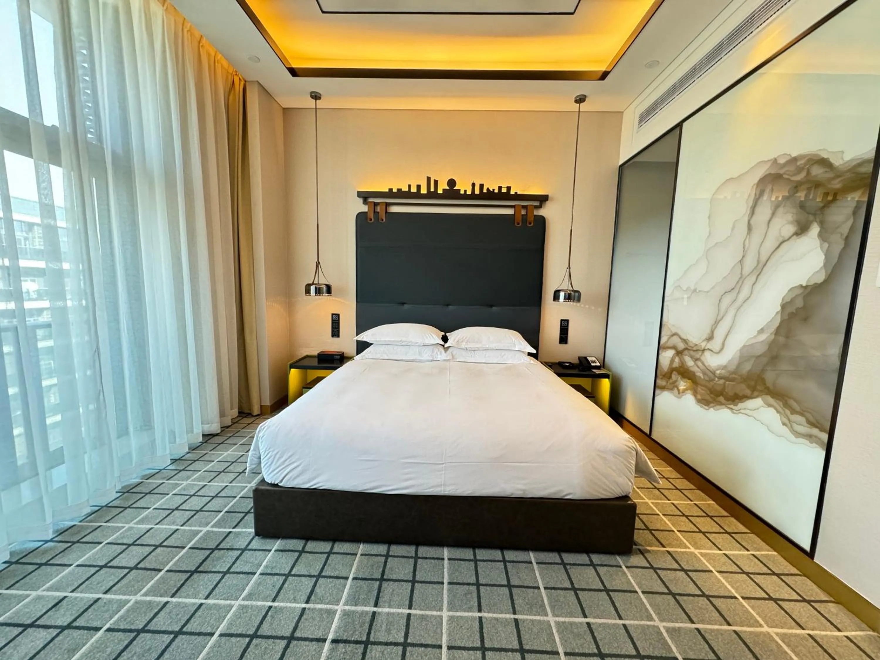 Bed in Novotel Hangzhou East Railway Station