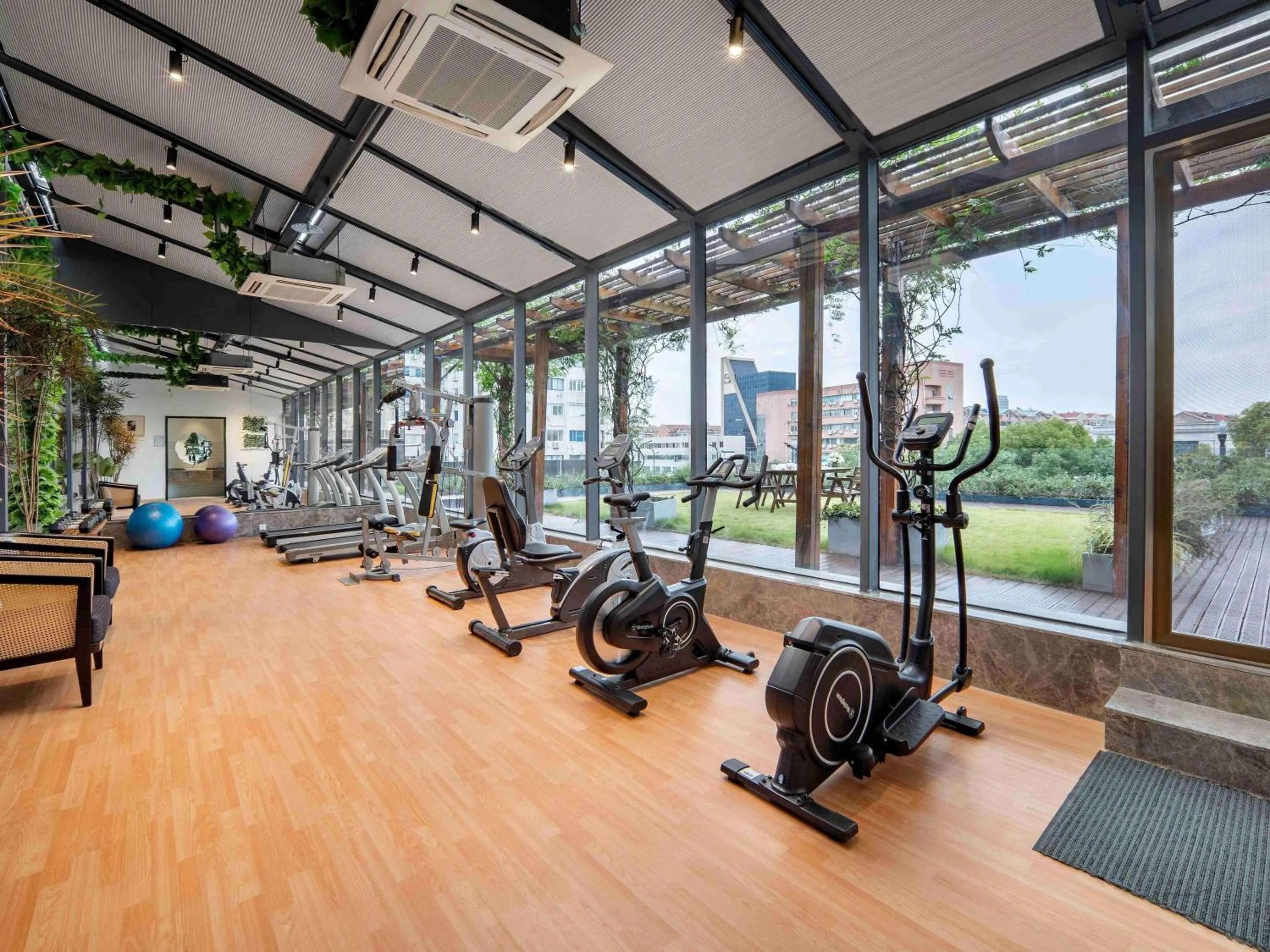 Fitness centre/facilities in Novotel Nantong Center