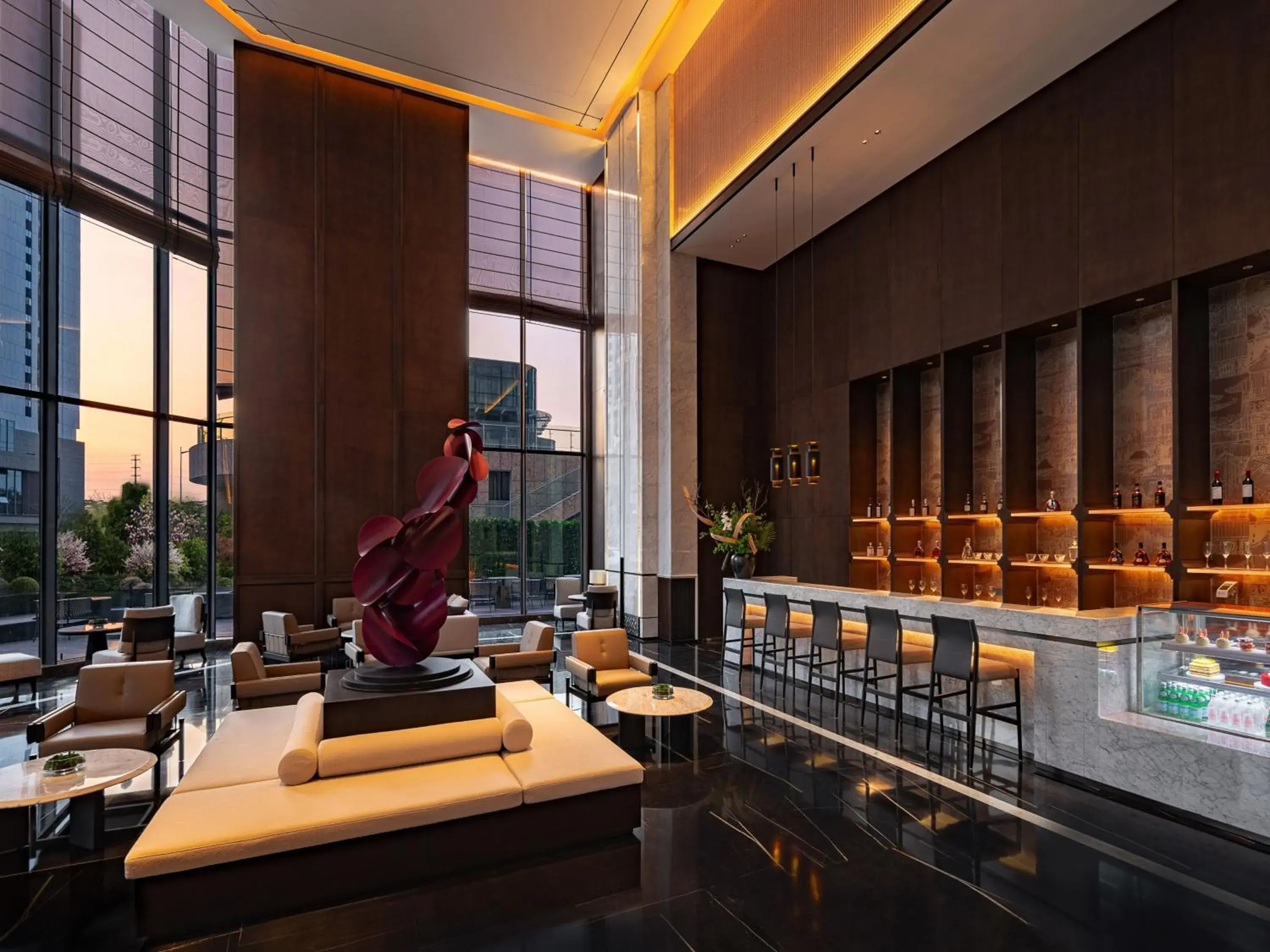 Lobby or reception in Grand Mercure Shenzhen Guangming Lobby or reception in Grand Mercure Shenzhen Guangming