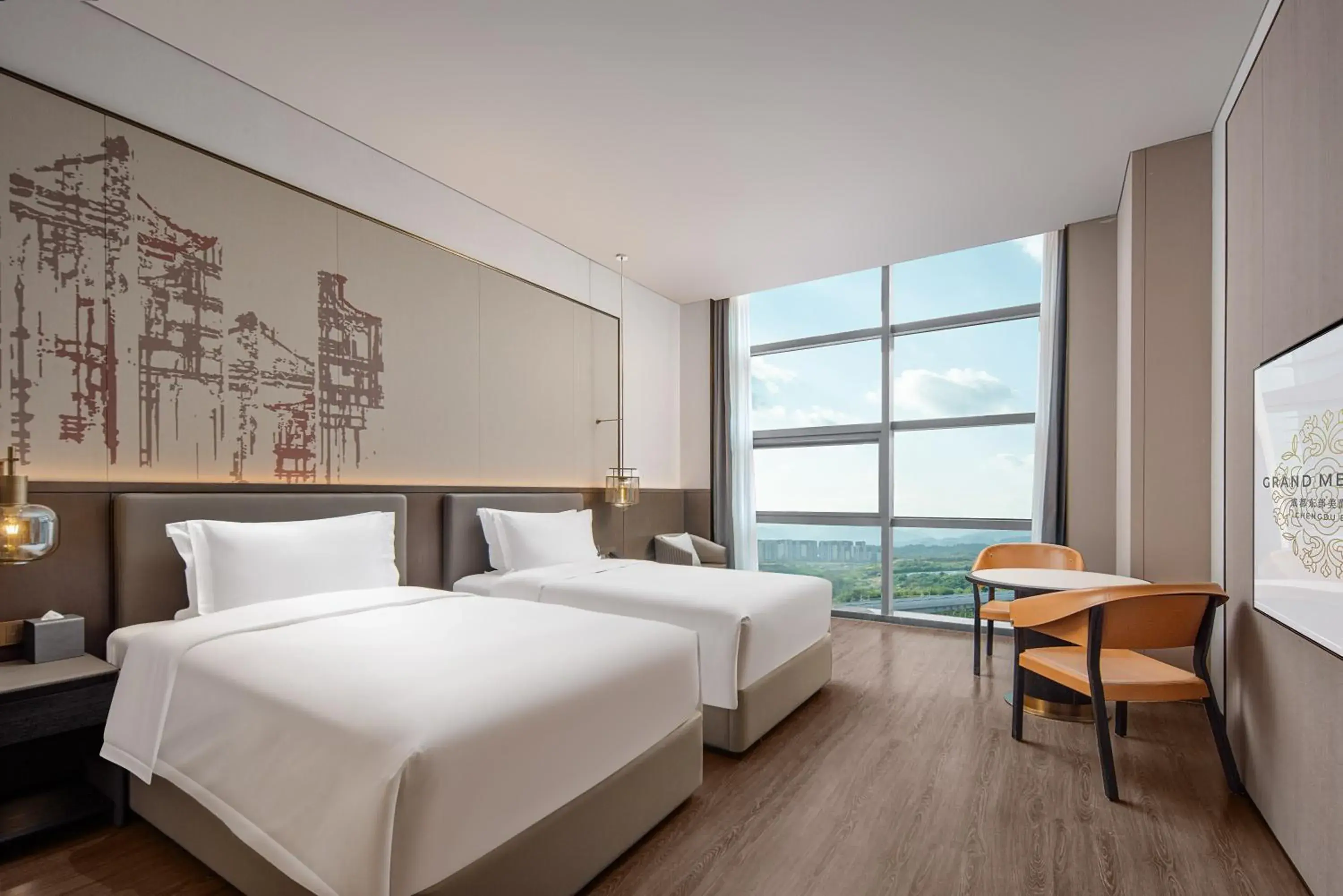 Superior Apartment with Two Single Beds in Grand Mercure Chengdu East Superior Apartment with Two Single Beds in Grand Mercure Chengdu East