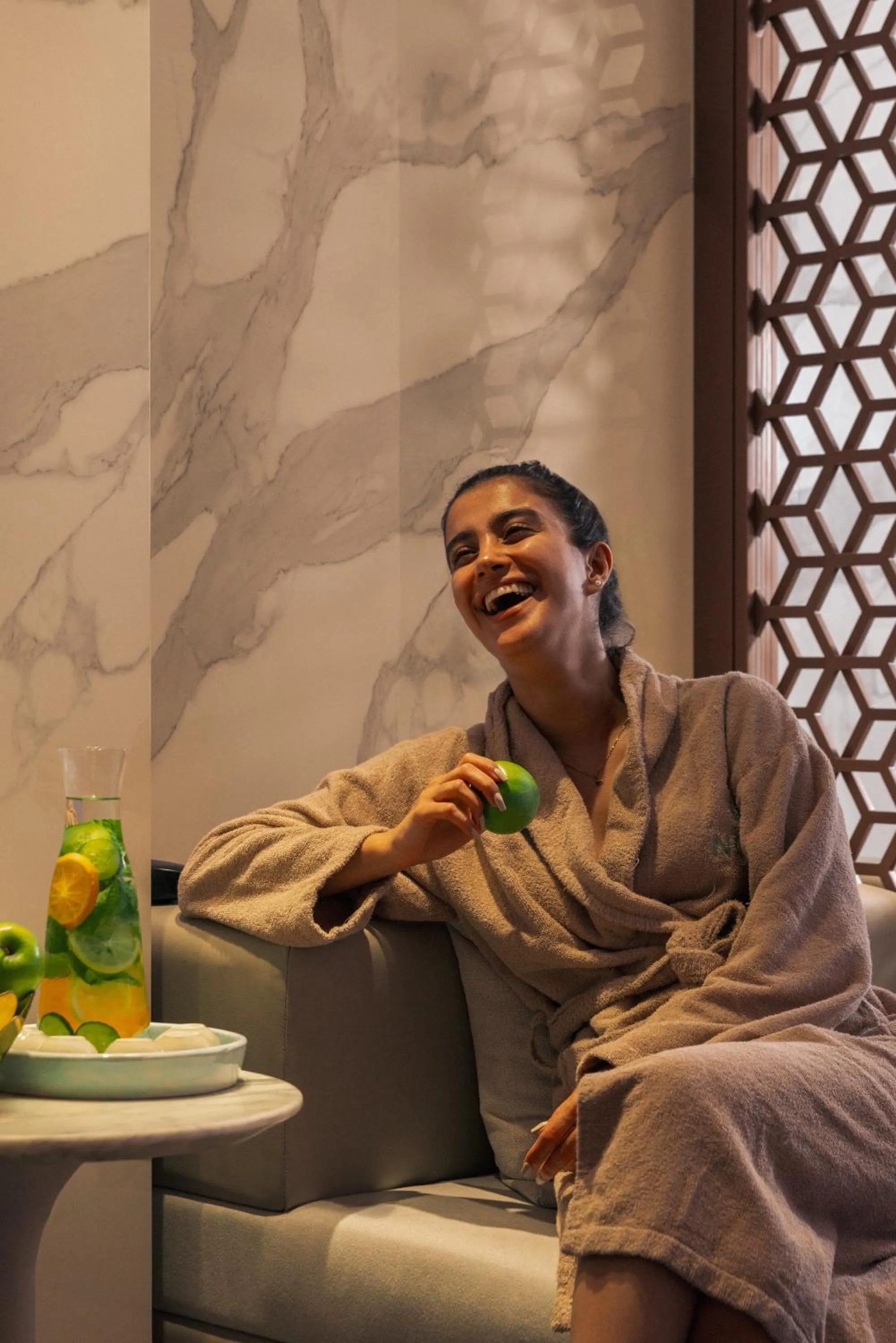 Spa and wellness centre/facilities in Mövenpick Hotel & Apartments Ghala Muscat