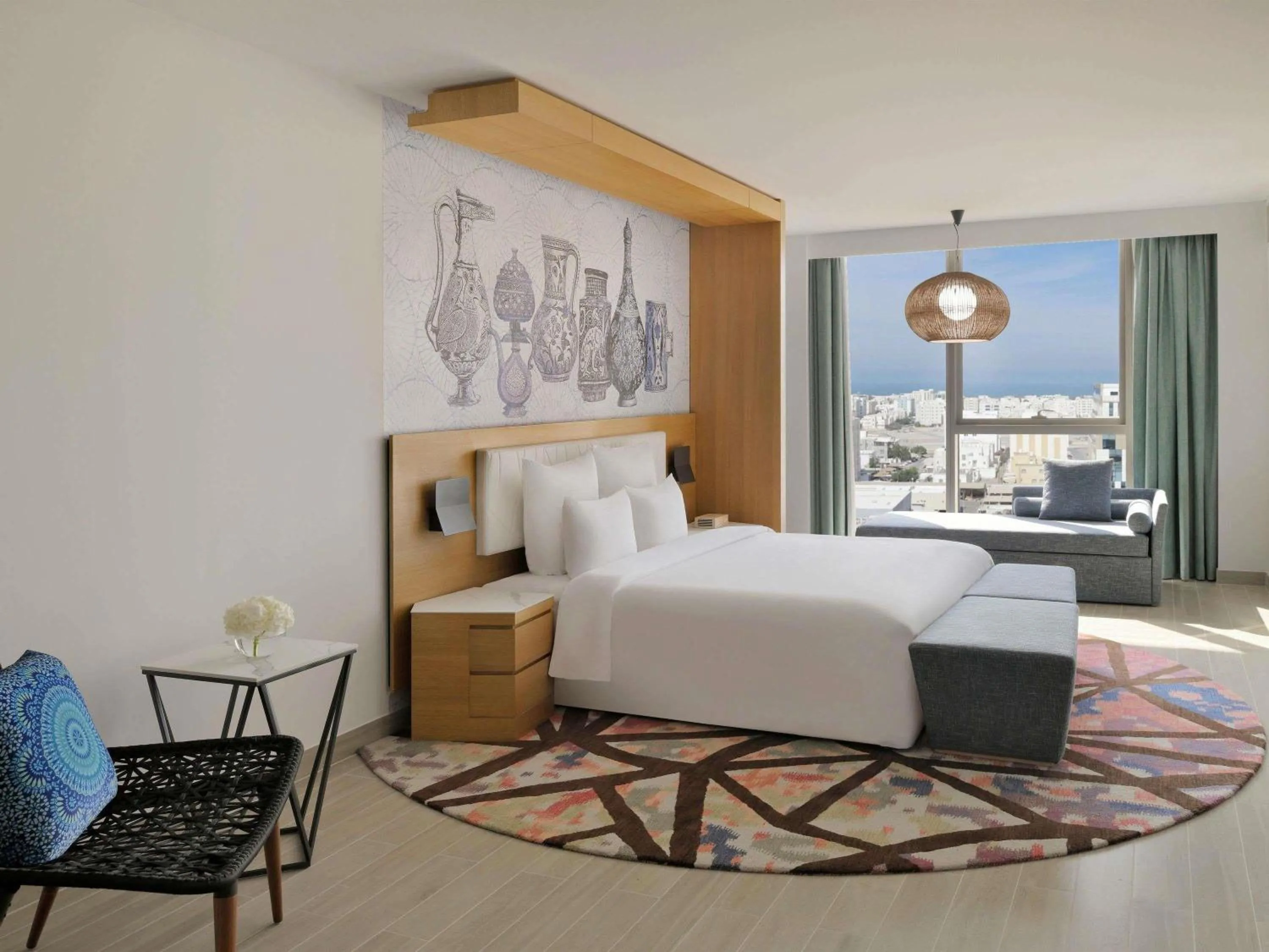 Photo of the whole room in Mövenpick Hotel & Apartments Ghala Muscat