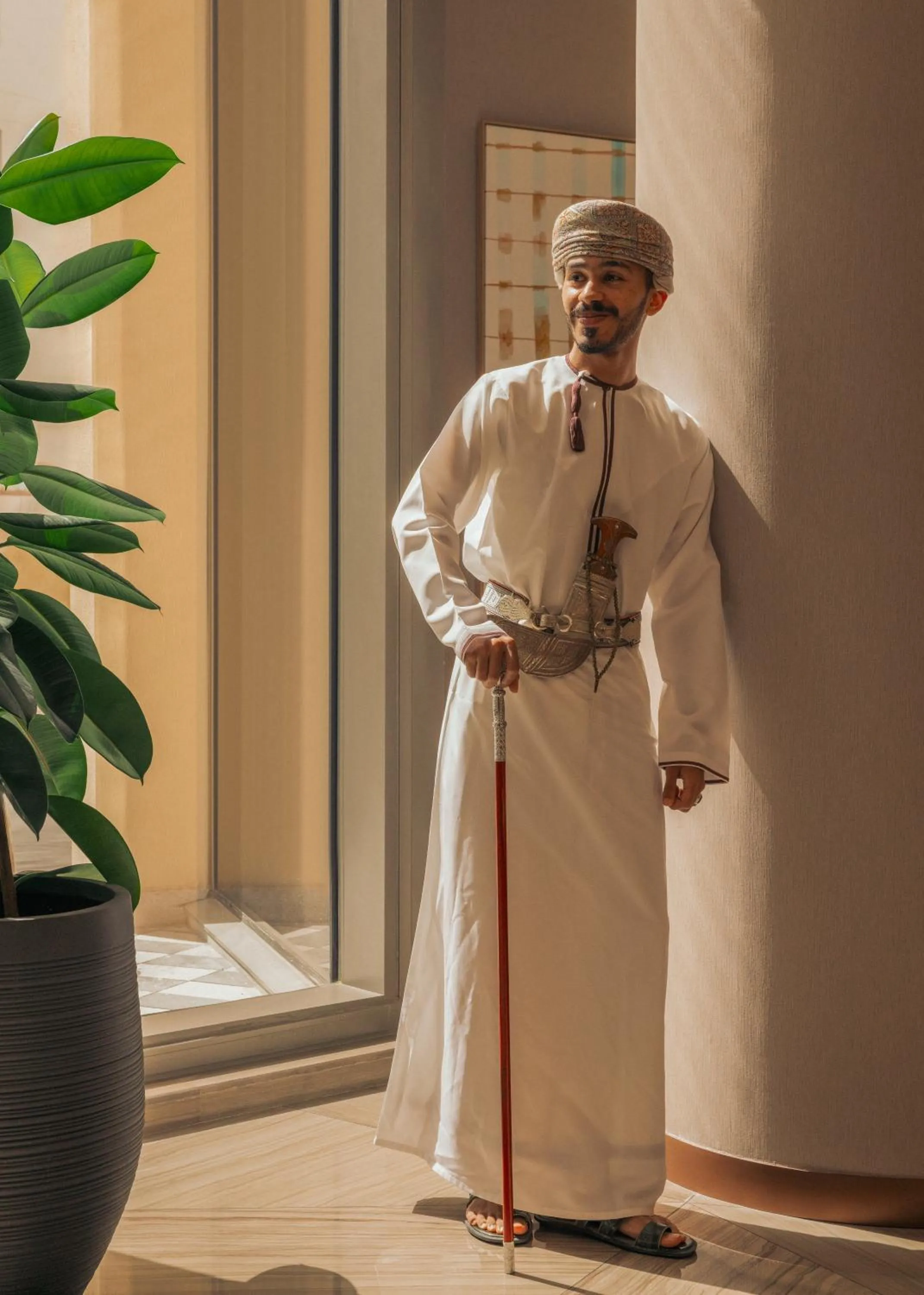 Staff in Mövenpick Hotel & Apartments Ghala Muscat