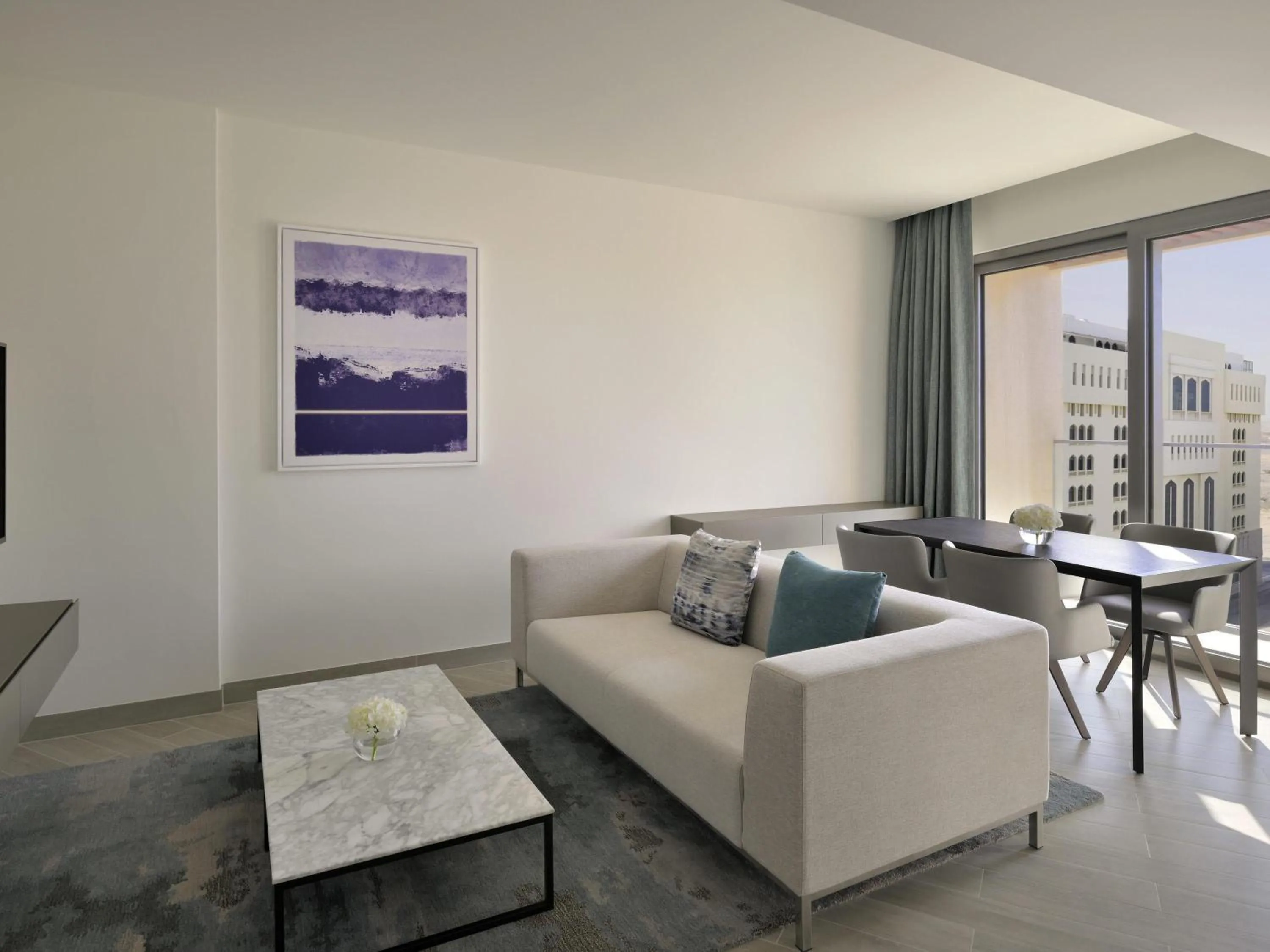 Bedroom in Mövenpick Hotel & Apartments Ghala Muscat