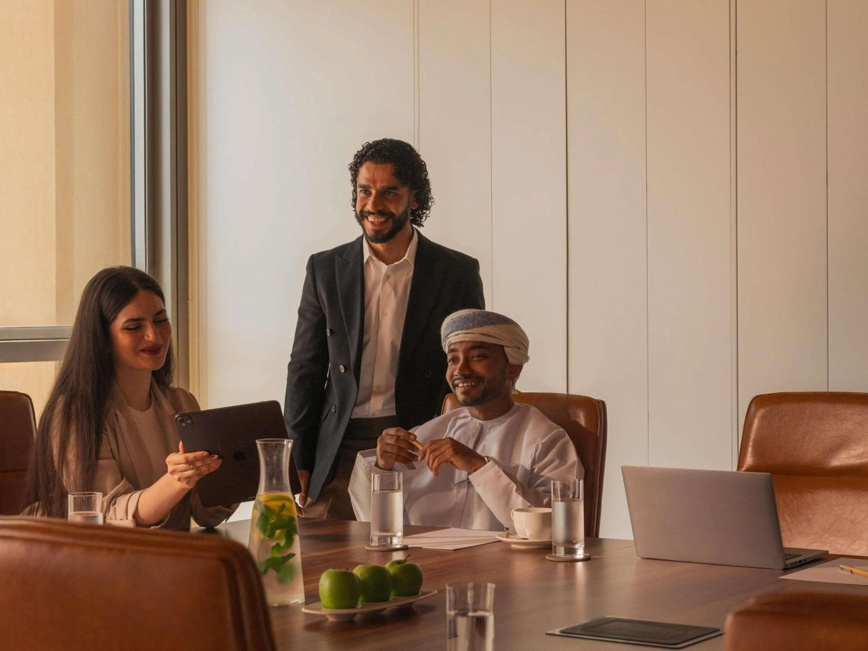 Meeting/conference room in Mövenpick Hotel & Apartments Ghala Muscat