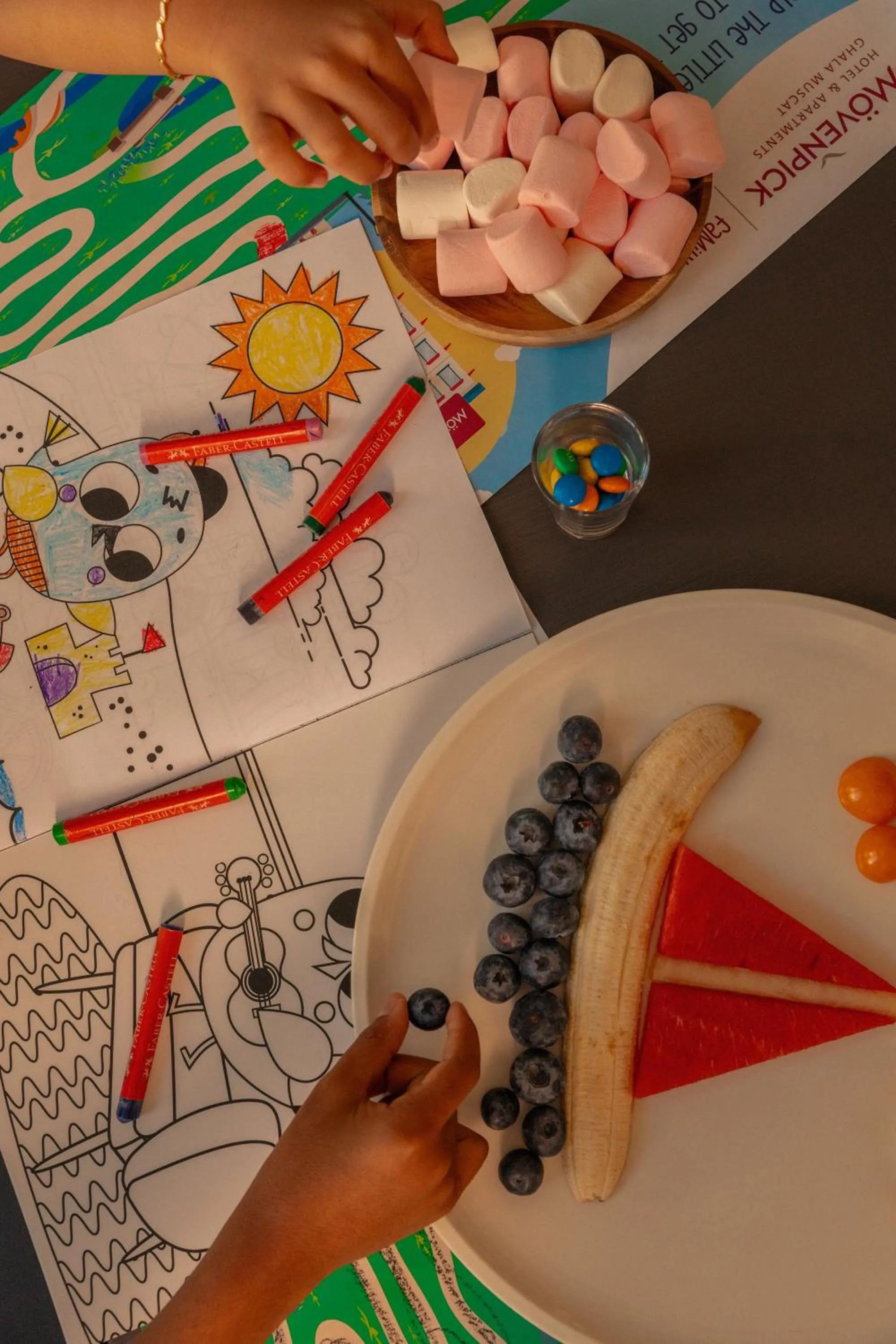 Living room in Mövenpick Hotel & Apartments Ghala Muscat