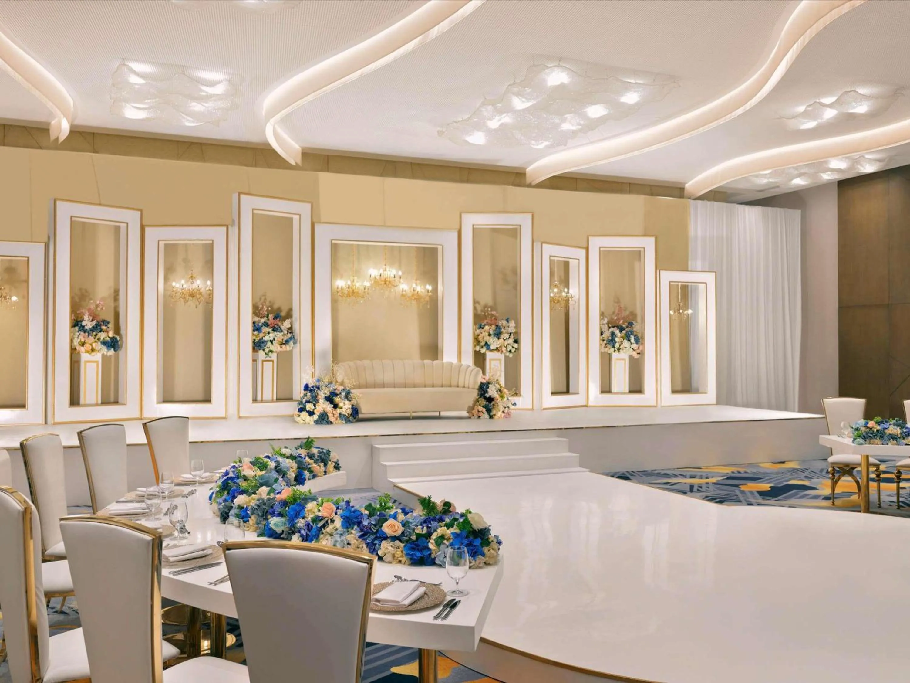 Meeting/conference room in Mövenpick Hotel & Apartments Ghala Muscat