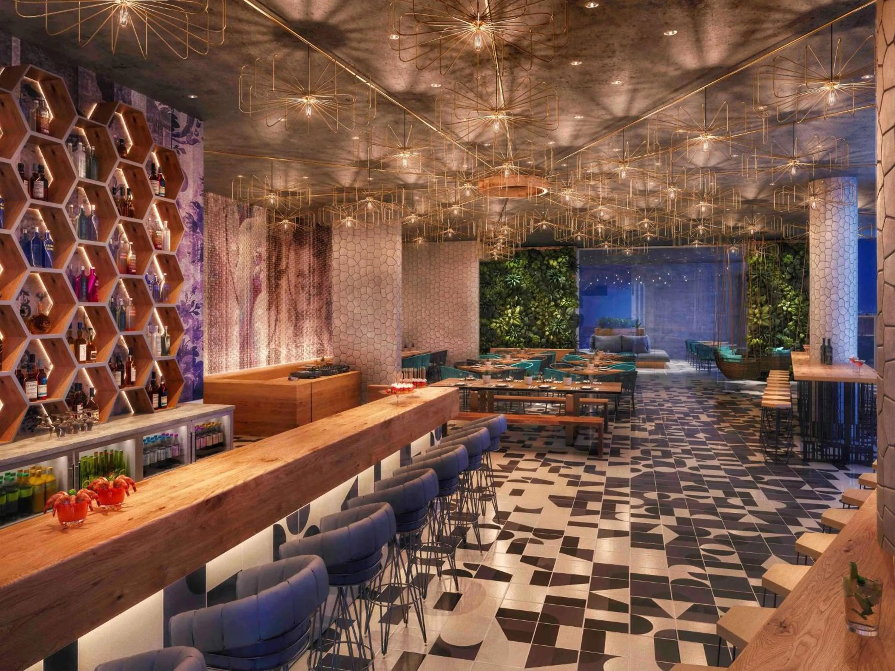 Lounge or bar in Mövenpick Hotel & Apartments Ghala Muscat