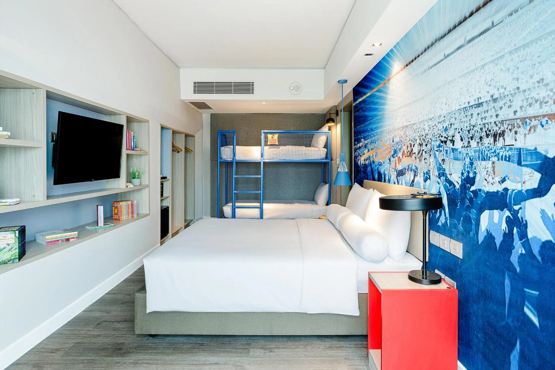 Bedroom, Bed in ibis Styles Manila Araneta City