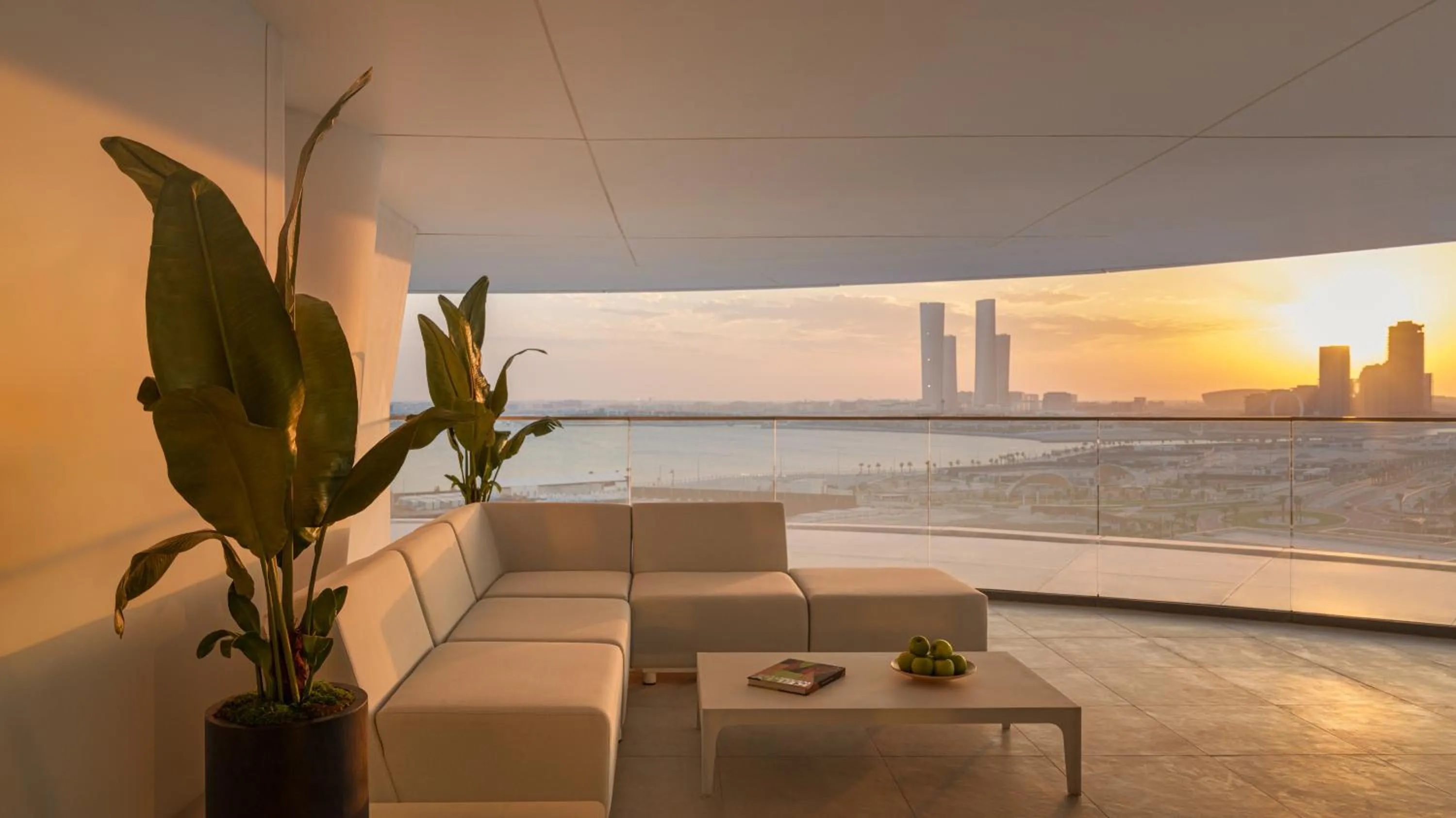 Sea view in Rixos Premium Qetaifan Island North