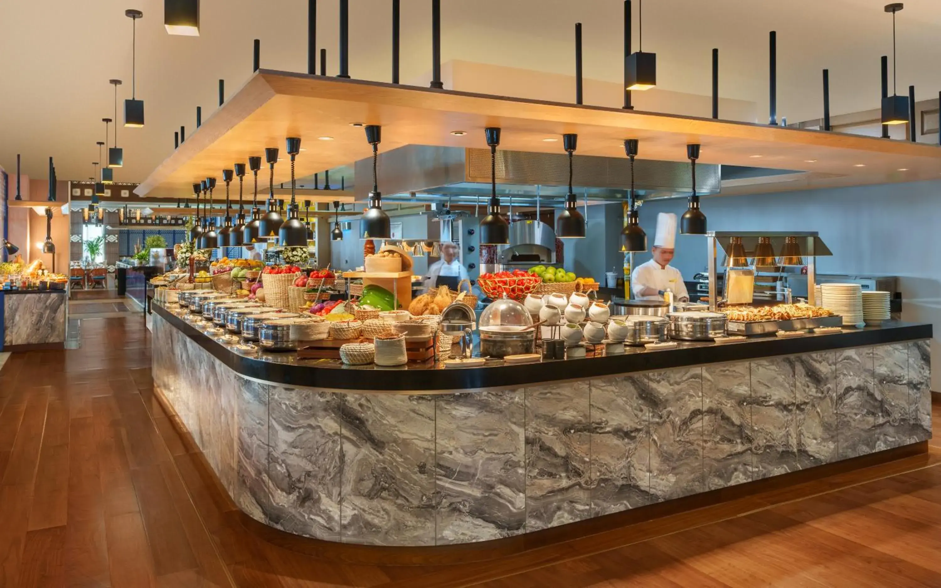 Breakfast in Rixos Premium Qetaifan Island North Breakfast in Rixos Premium Qetaifan Island North