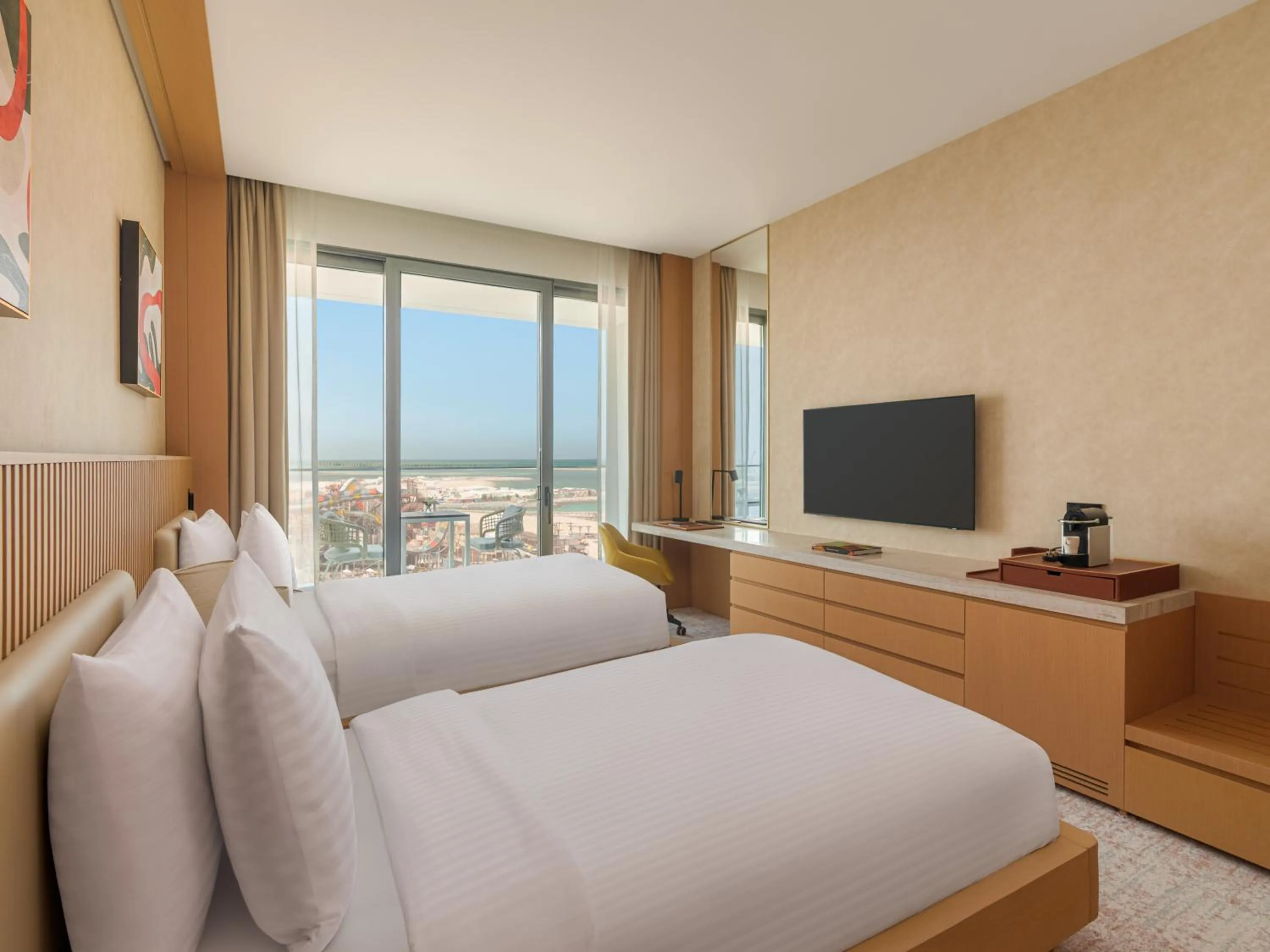 Bed in Rixos Premium Qetaifan Island North