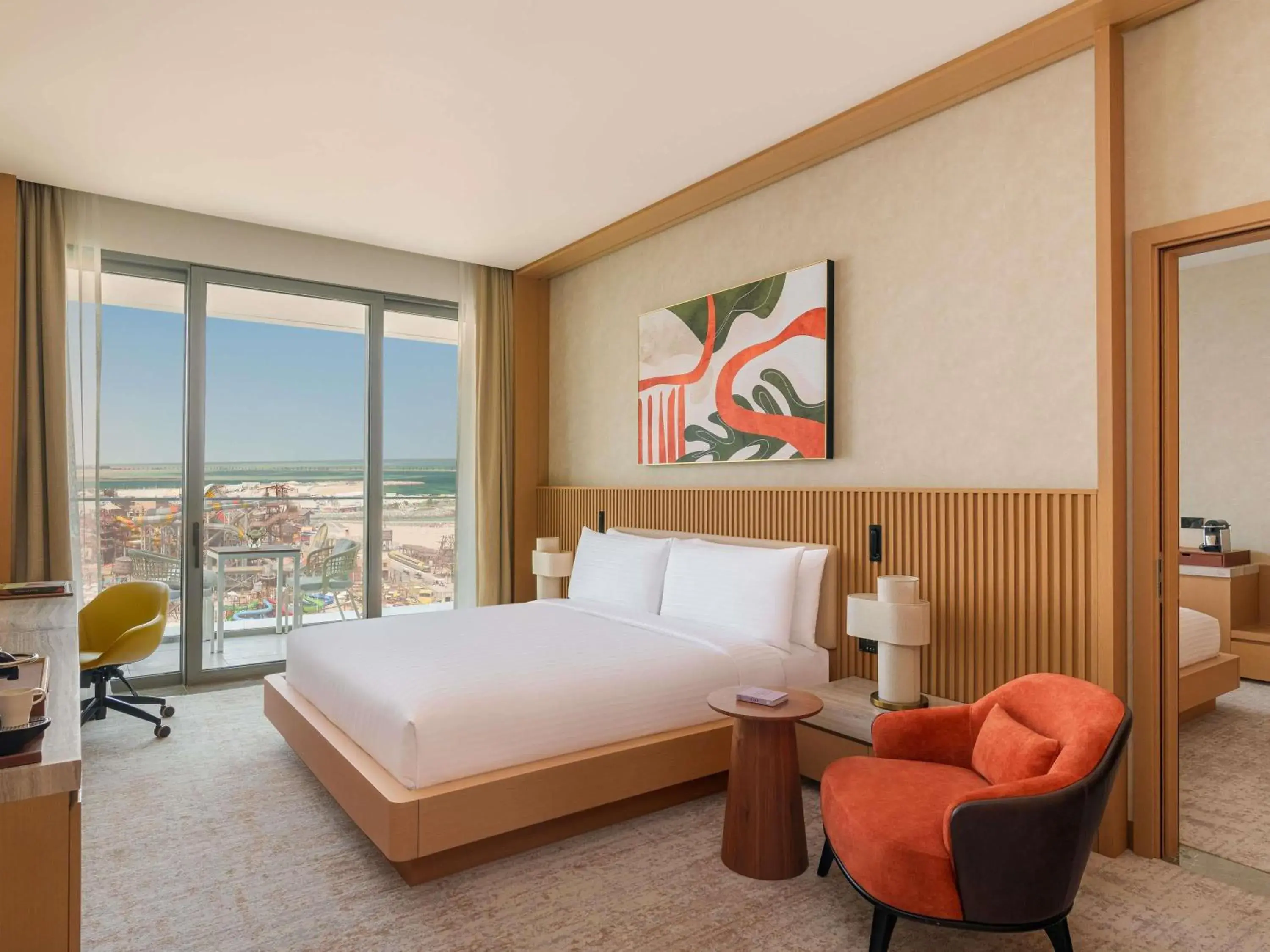 Bedroom, Bed in Rixos Premium Qetaifan Island North Bedroom, Bed in Rixos Premium Qetaifan Island North