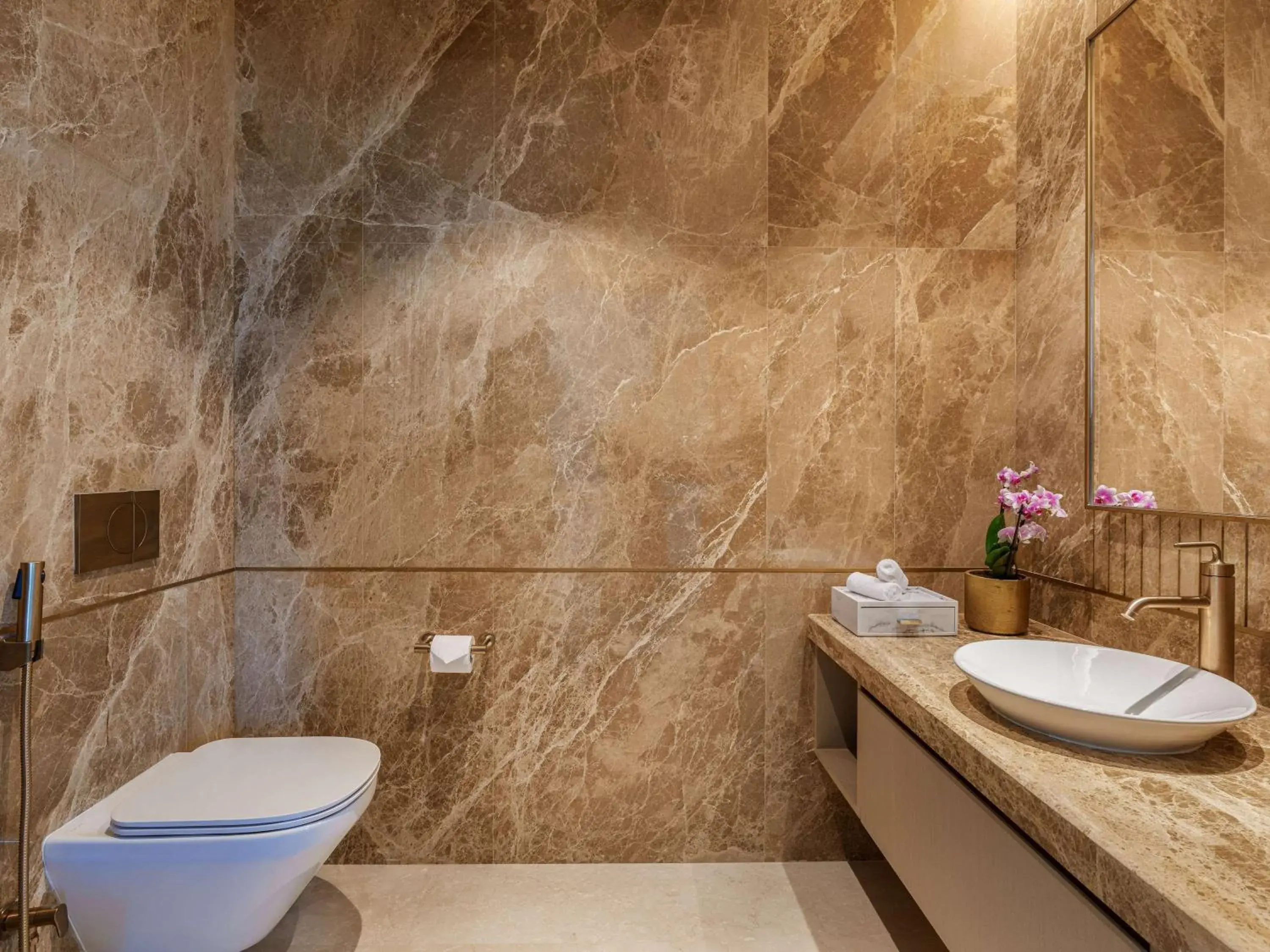 Bathroom in Rixos Premium Qetaifan Island North Bathroom in Rixos Premium Qetaifan Island North