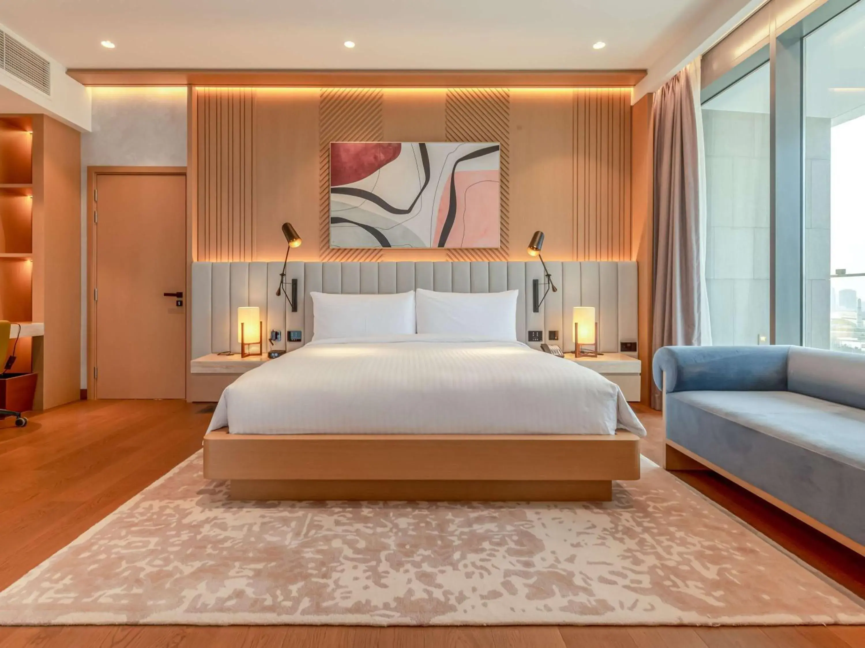 Bedroom, Bed in Rixos Premium Qetaifan Island North Bedroom, Bed in Rixos Premium Qetaifan Island North