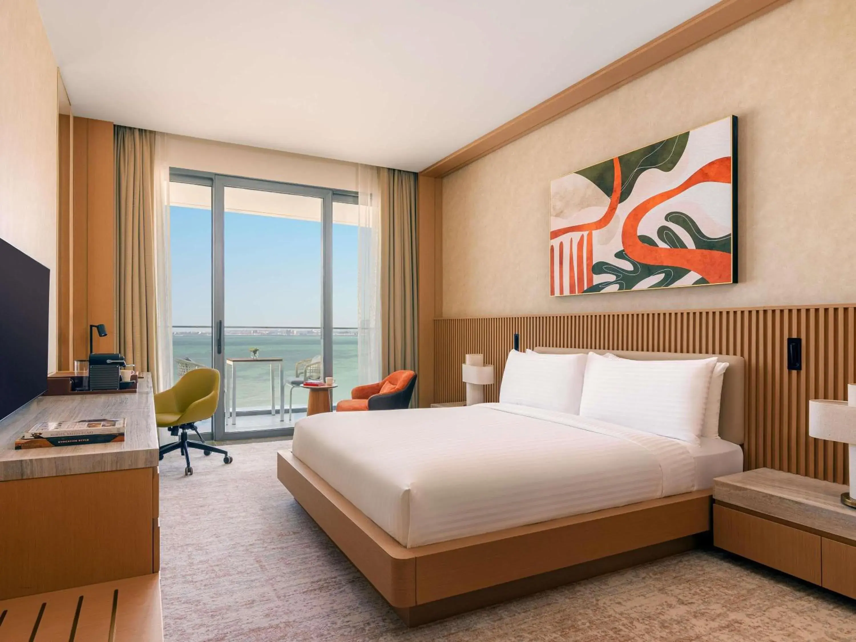 Deluxe King Sea View with Meryal Waterpark Access - single occupancy in Rixos Premium Qetaifan Island North Deluxe King Sea View with Meryal Waterpark Access - single occupancy in Rixos Premium Qetaifan Island North