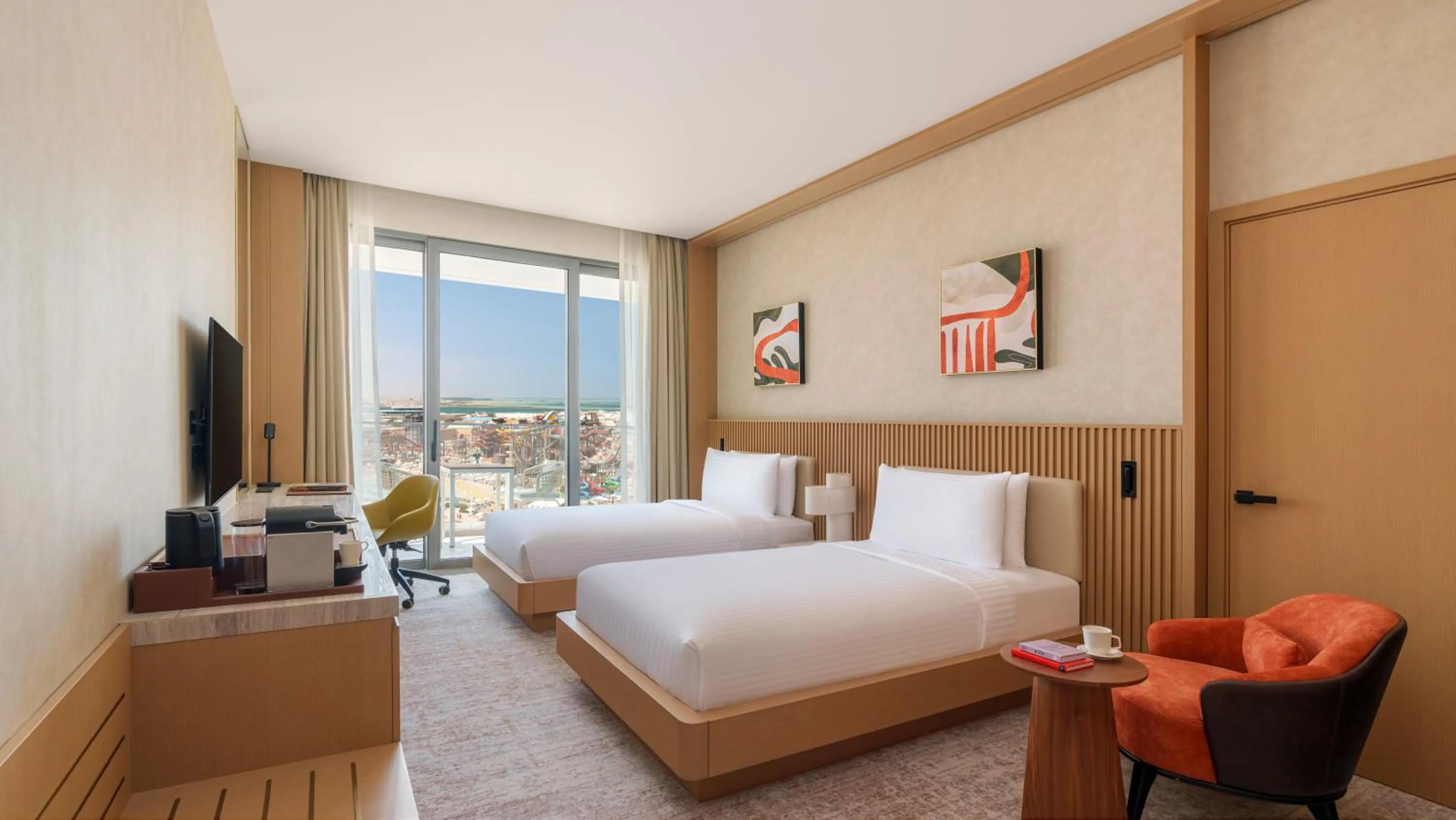 Bed in Rixos Premium Qetaifan Island North
