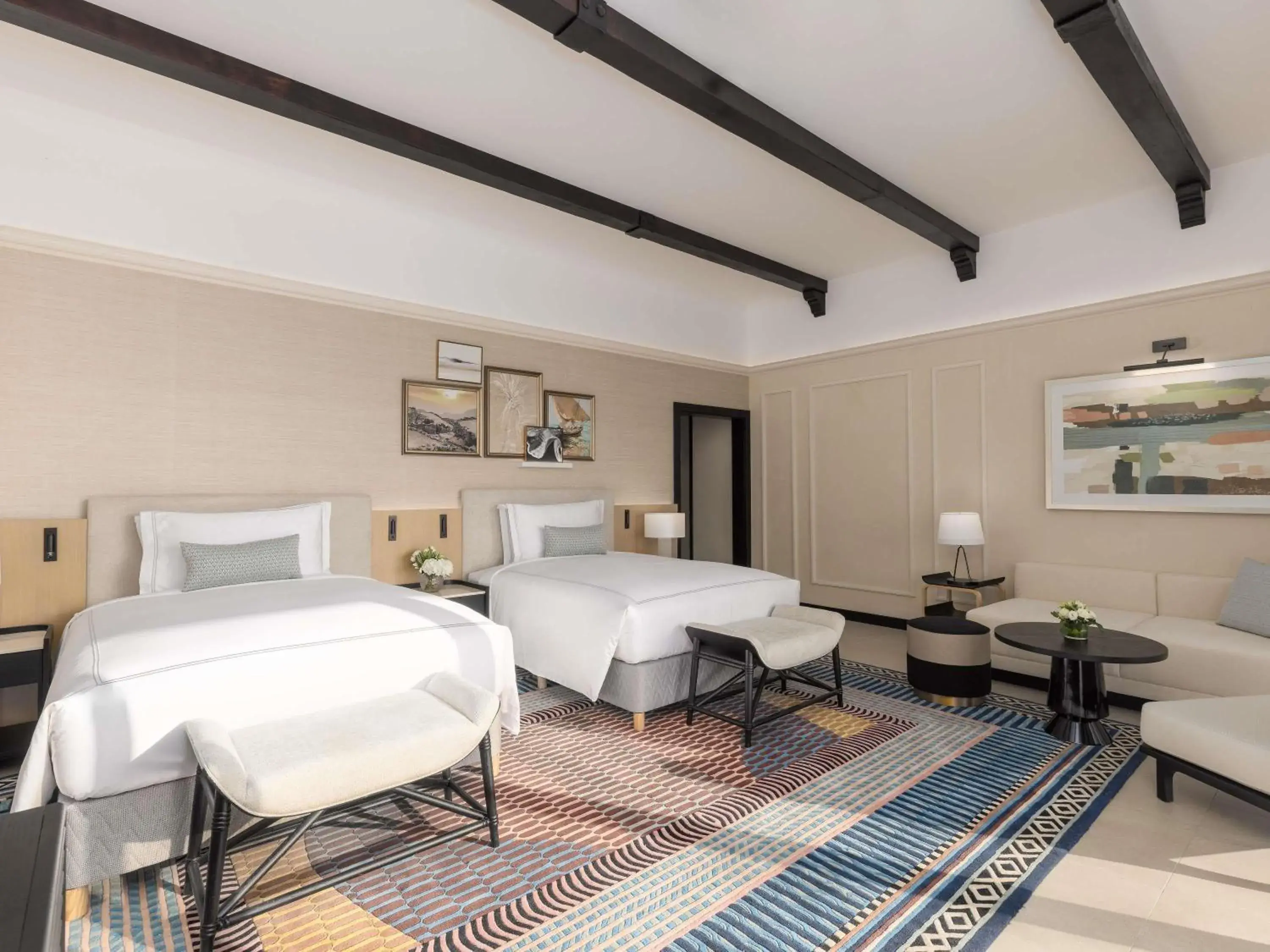 Bedroom, Bed in Sofitel Al Hamra Beach Resort Bedroom, Bed in Sofitel Al Hamra Beach Resort