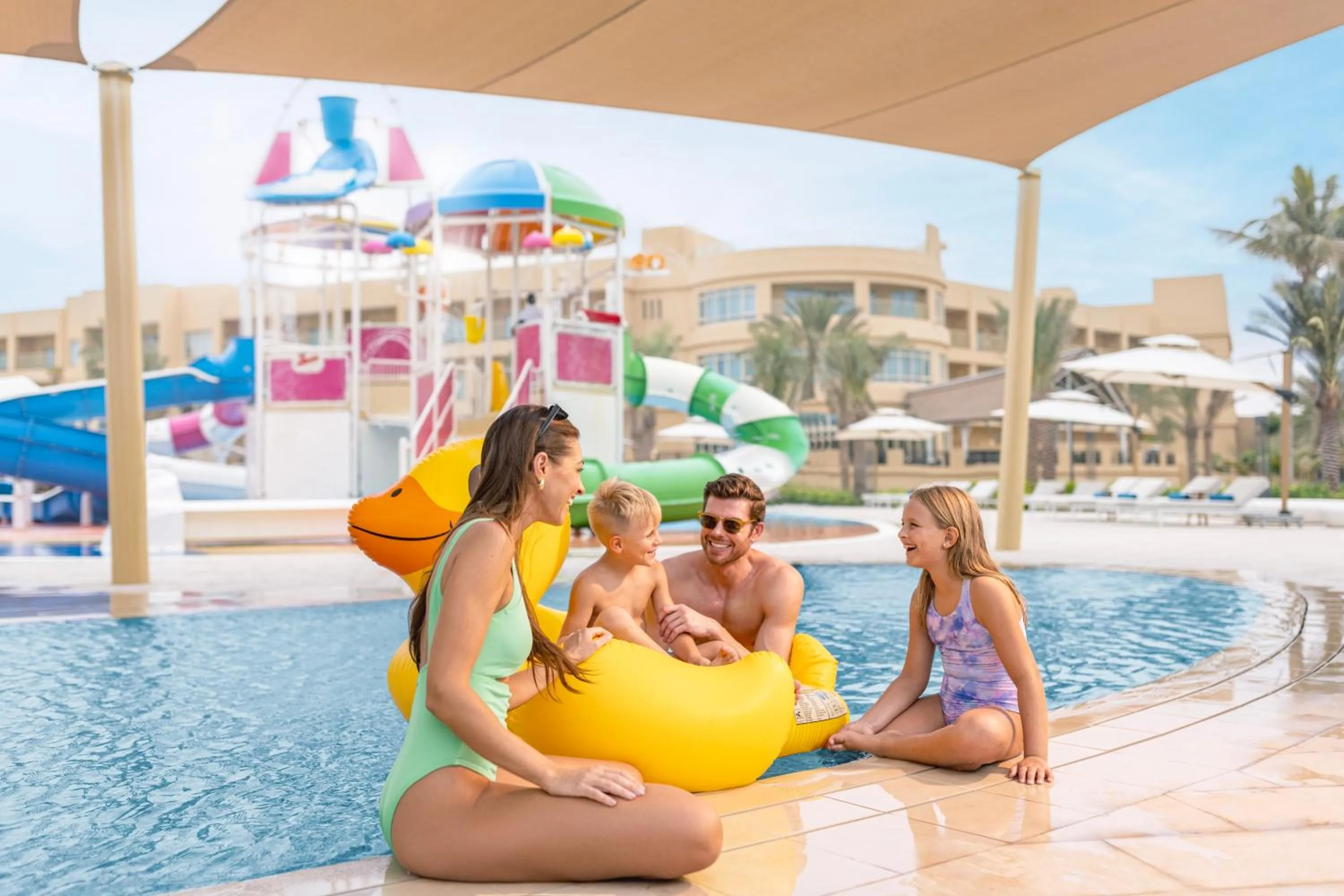 Swimming pool in Sofitel Al Hamra Beach Resort