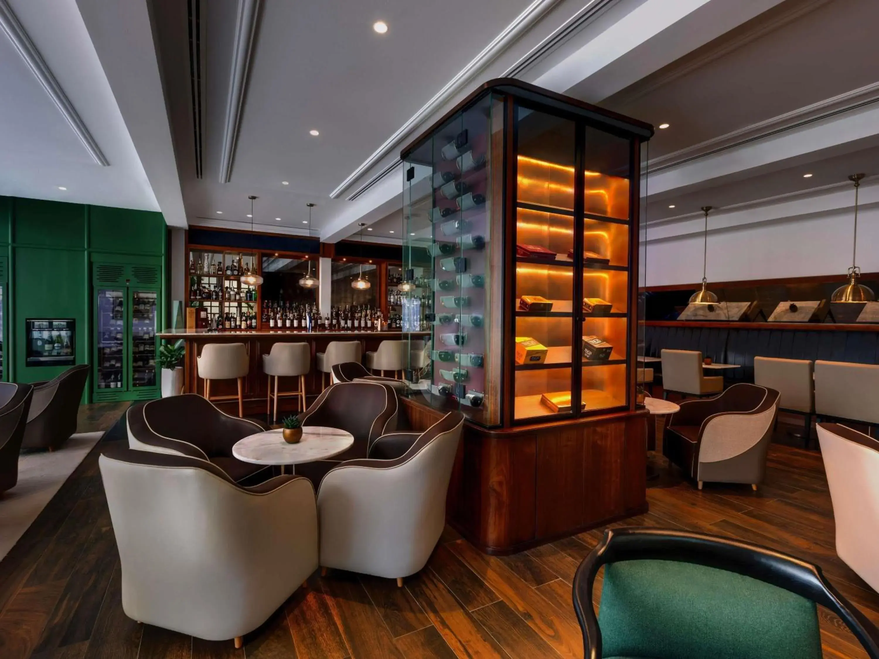 Lounge or bar in Sofitel Al Hamra Beach Resort Lounge or bar in Sofitel Al Hamra Beach Resort