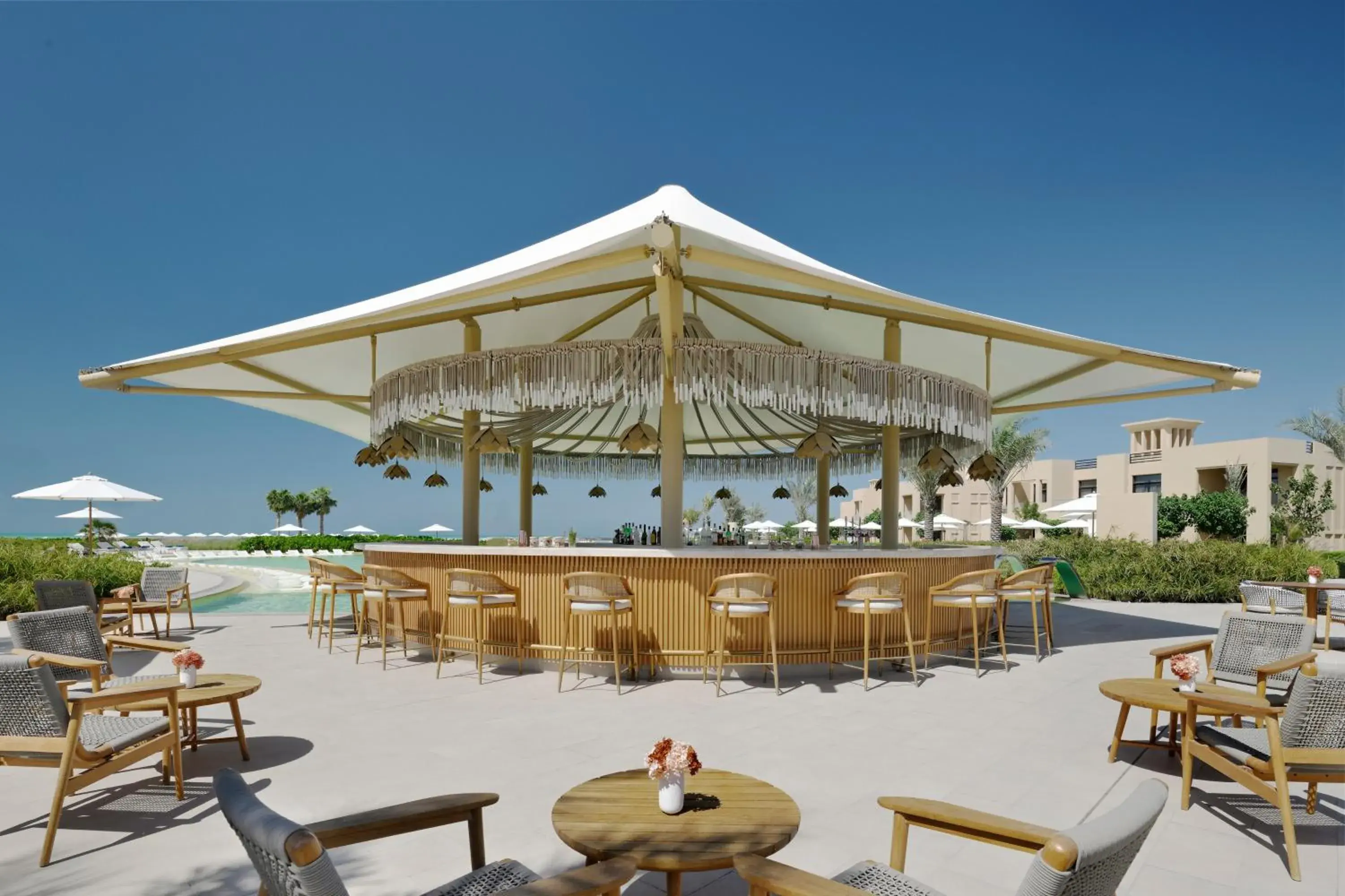 Restaurant/places to eat in Sofitel Al Hamra Beach Resort Restaurant/places to eat in Sofitel Al Hamra Beach Resort