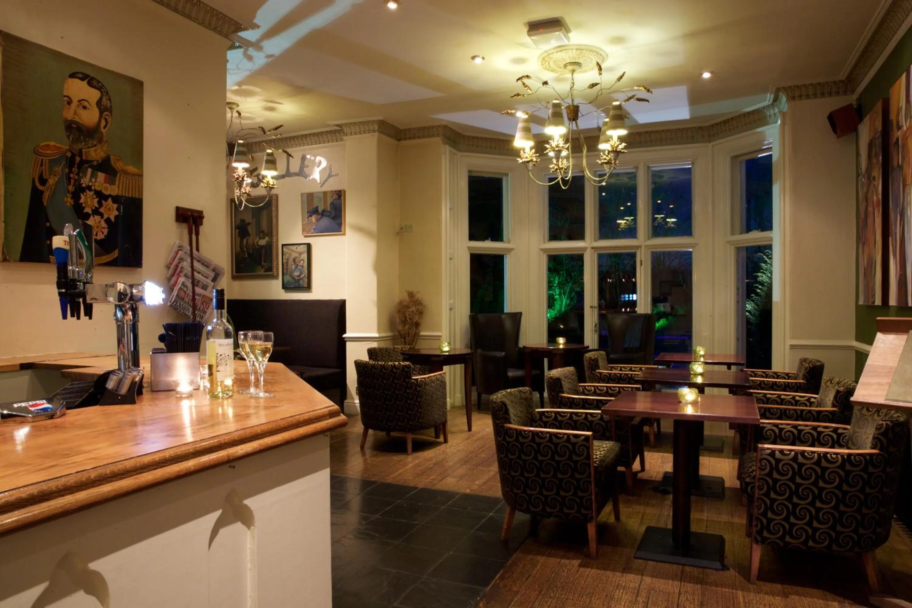 Lobby or reception in Wrexham Llyndir Hotel by Belvilla
