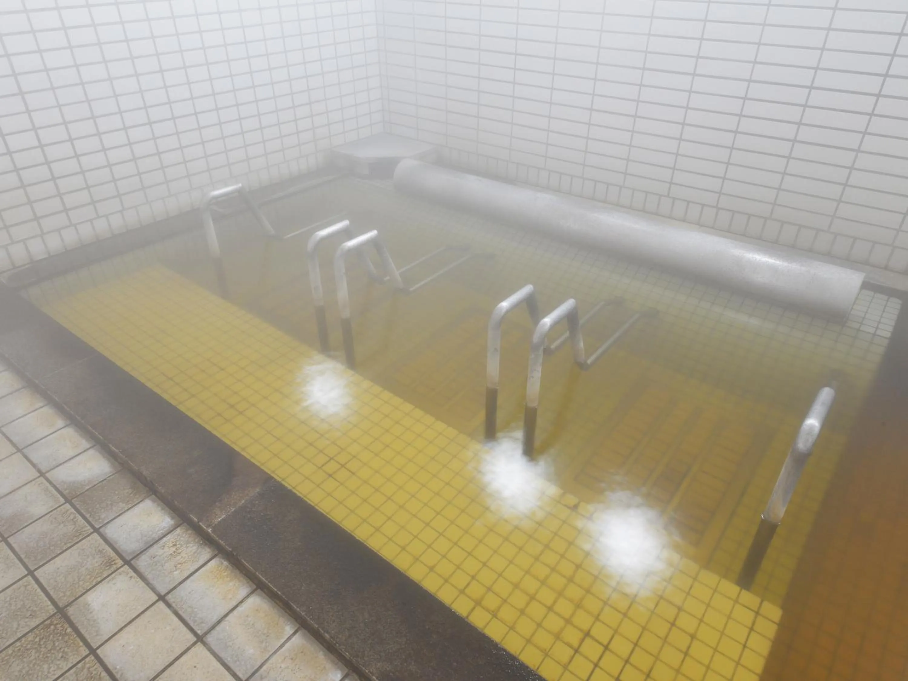 Hot Spring Bath in HigashimaeOnsen Shinwanoyu Hotel Akitaya