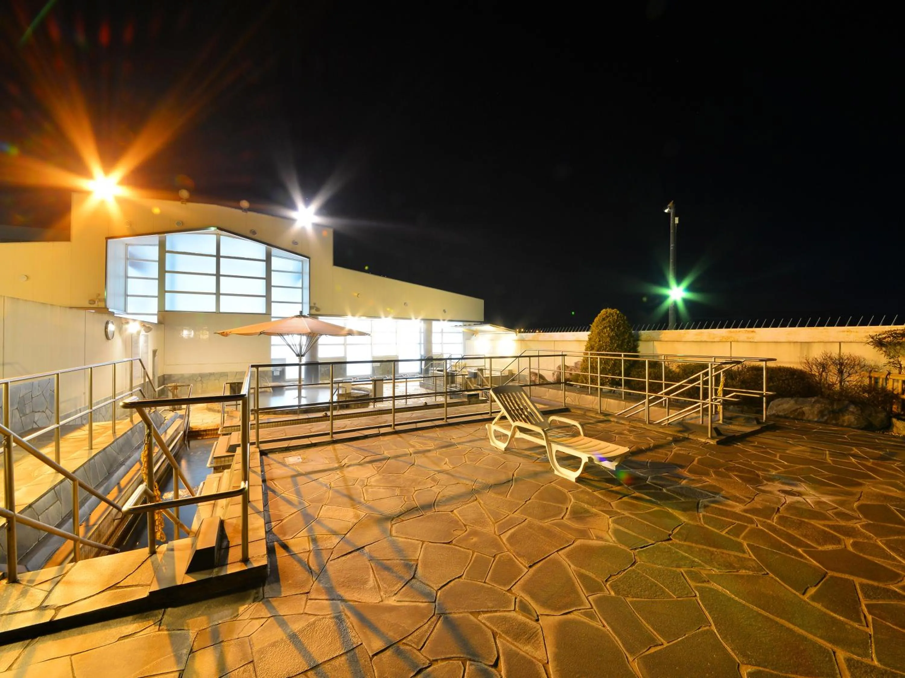 Hot Spring Bath in HigashimaeOnsen Shinwanoyu Hotel Akitaya