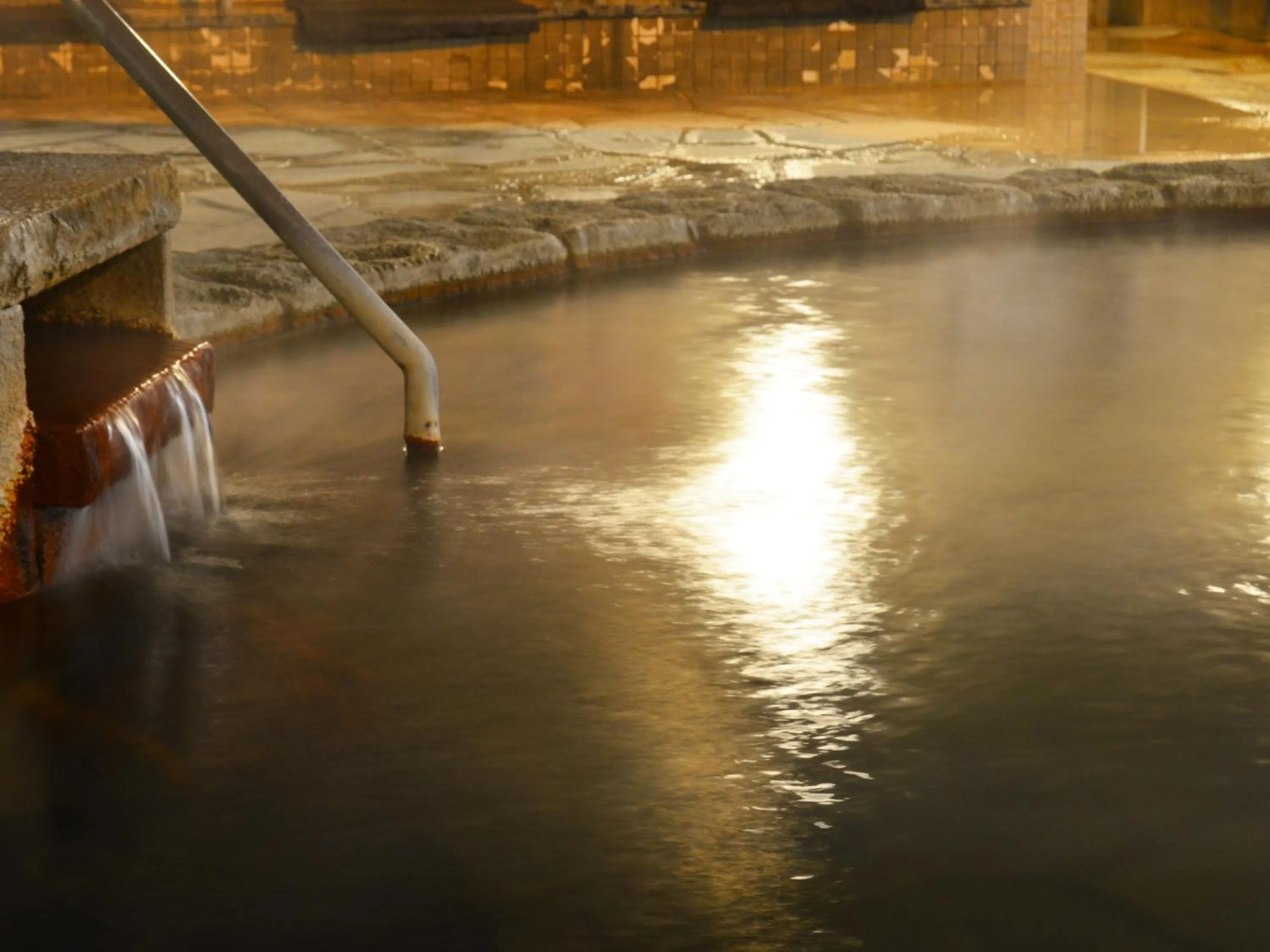 Hot Spring Bath in HigashimaeOnsen Shinwanoyu Hotel Akitaya