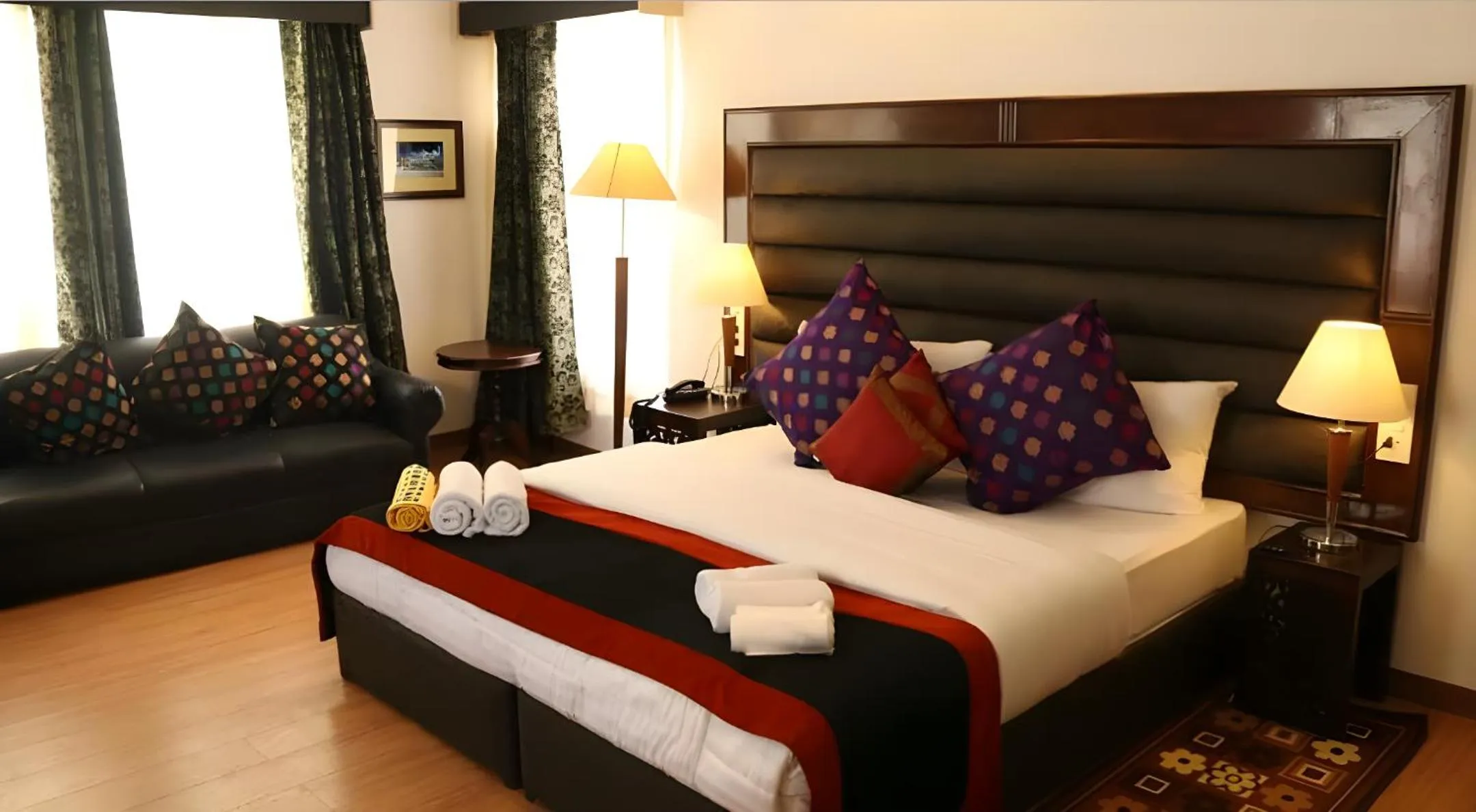 Bed in Gomang Boutique Hotel