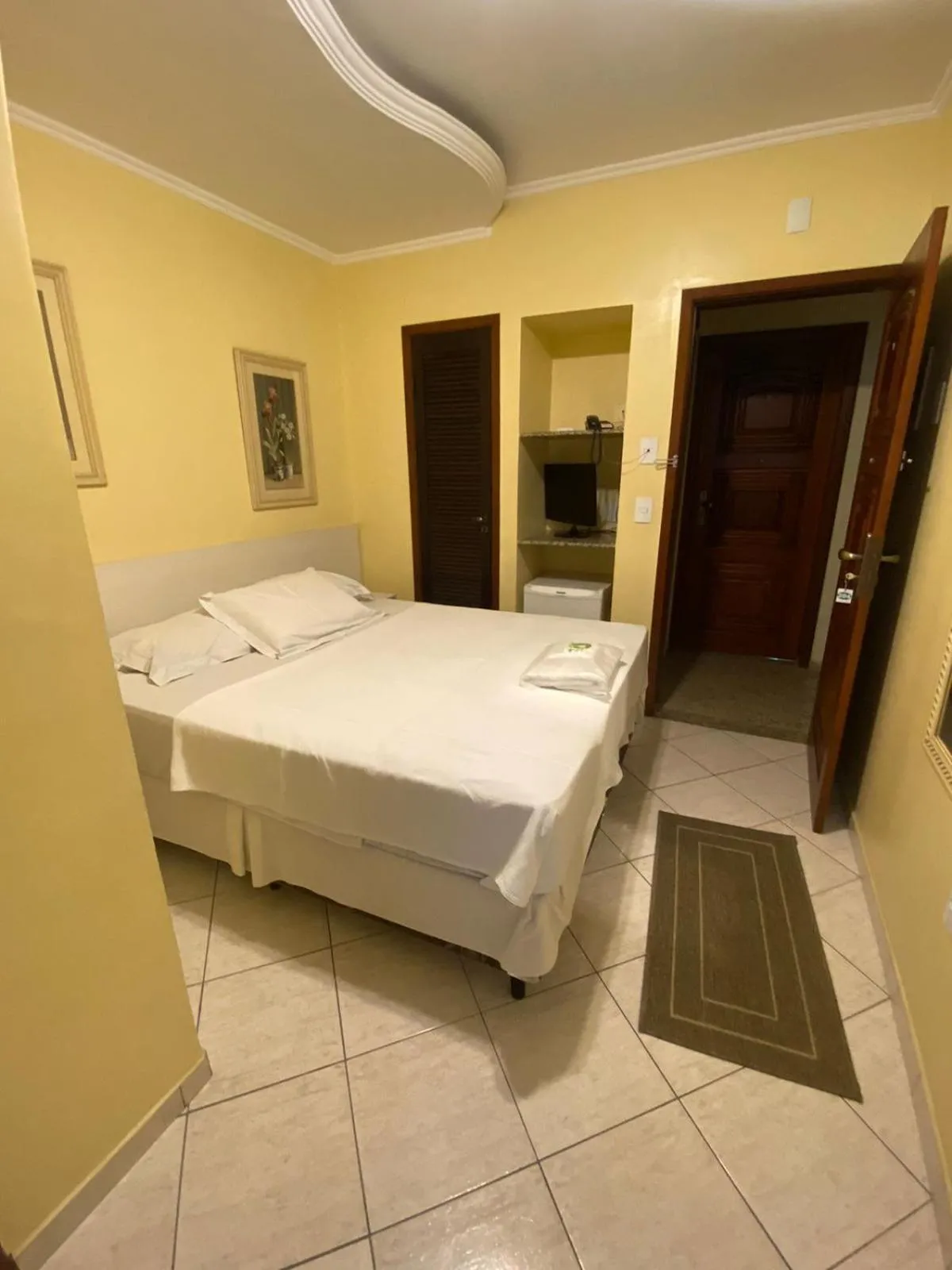 Bed in Pousada Emaús
