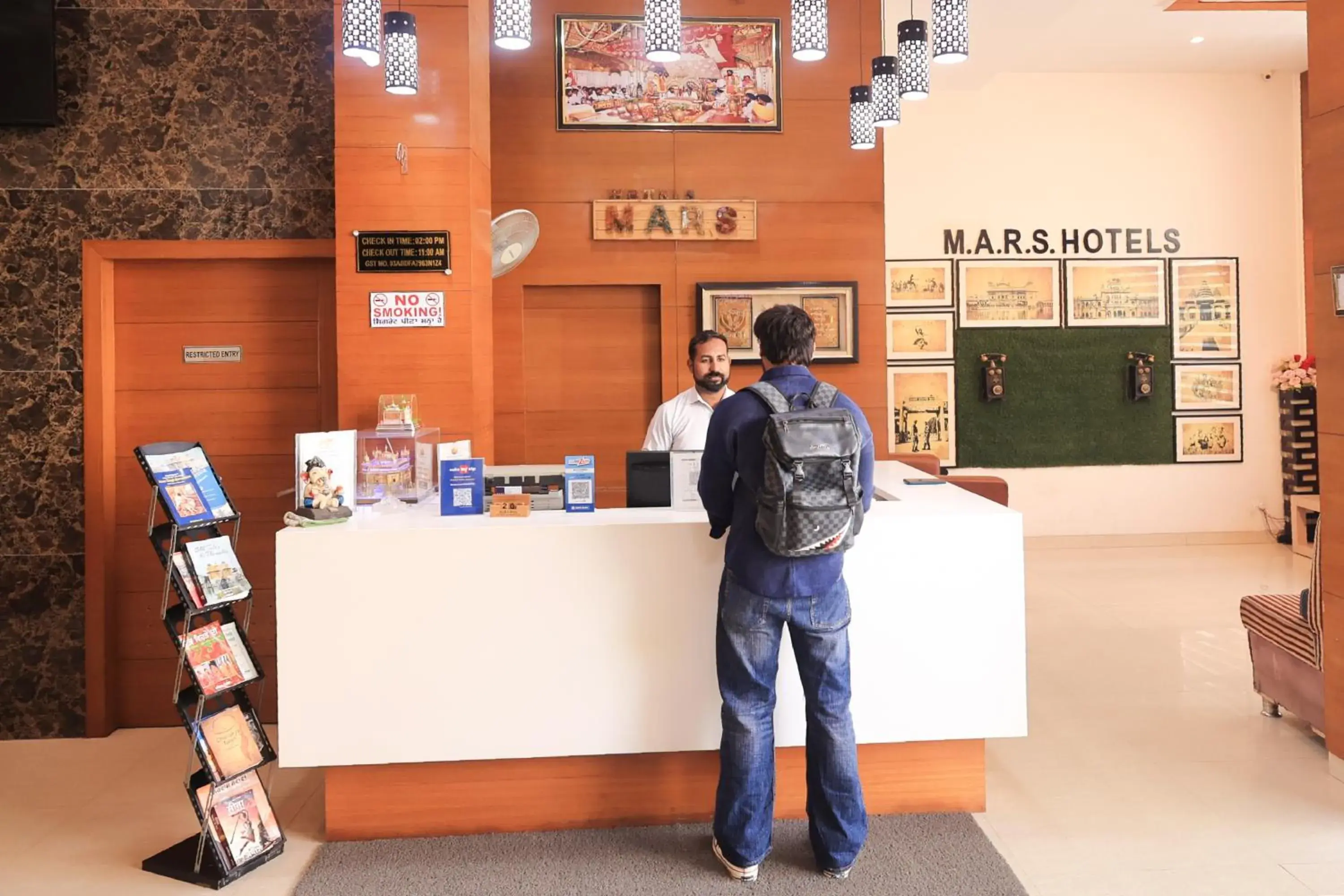 Lobby or reception in Ecko Lite MARS Hotel, Amritsar Lobby or reception in Ecko Lite MARS Hotel, Amritsar