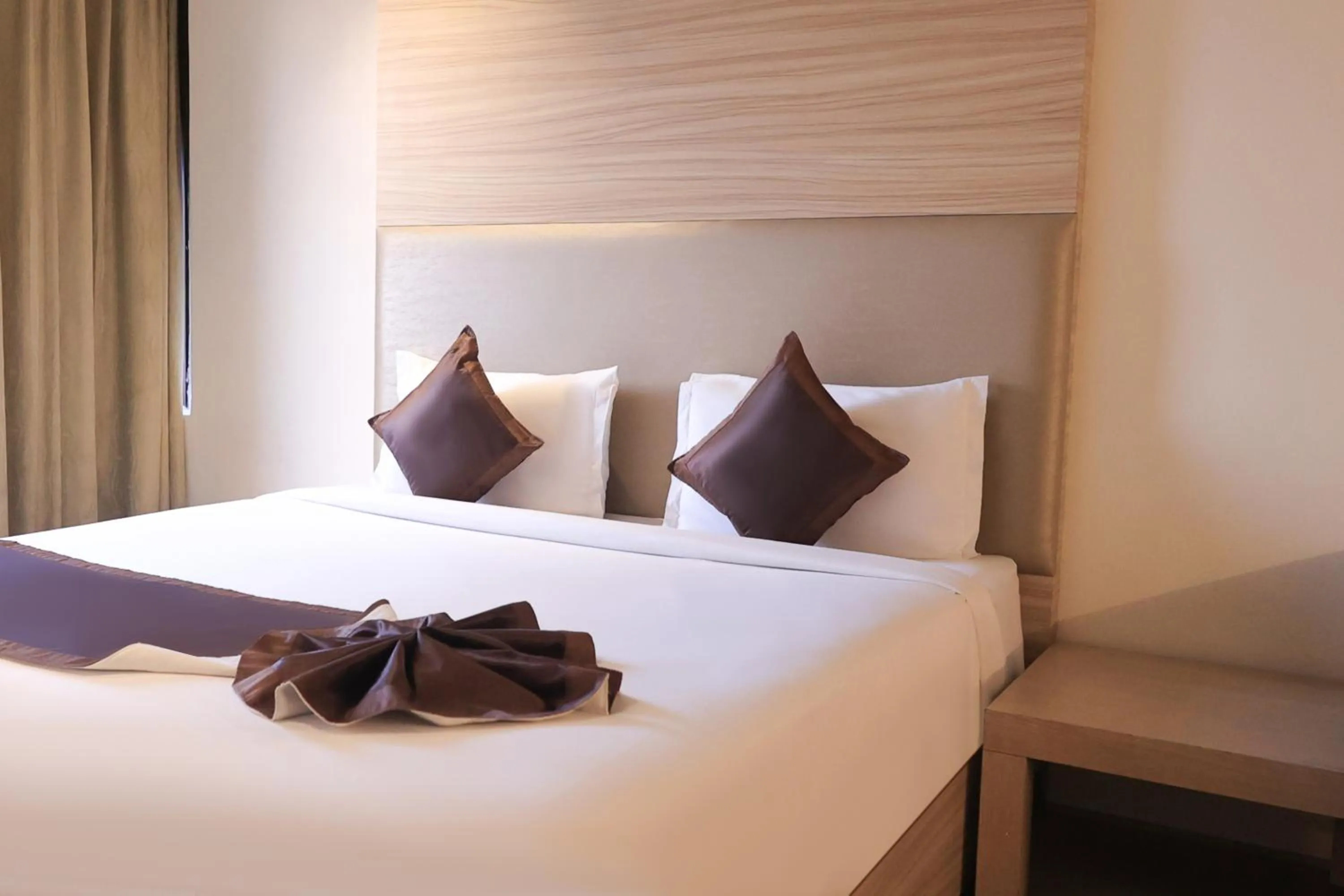 Bed in Ecko Lite MARS Hotel, Amritsar