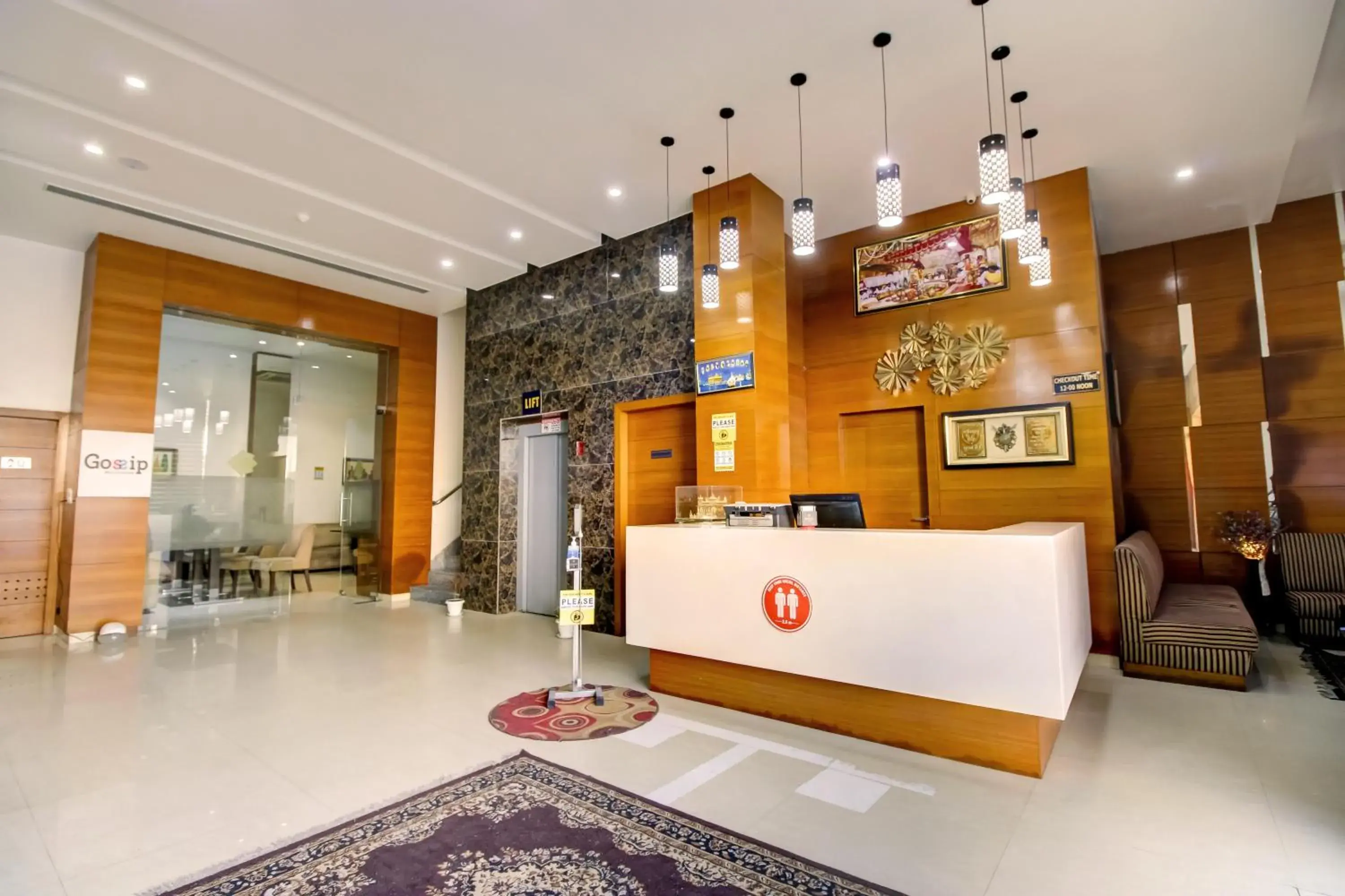 Lobby or reception in M.A.R.S Hotel Amritsar Lobby or reception in M.A.R.S Hotel Amritsar