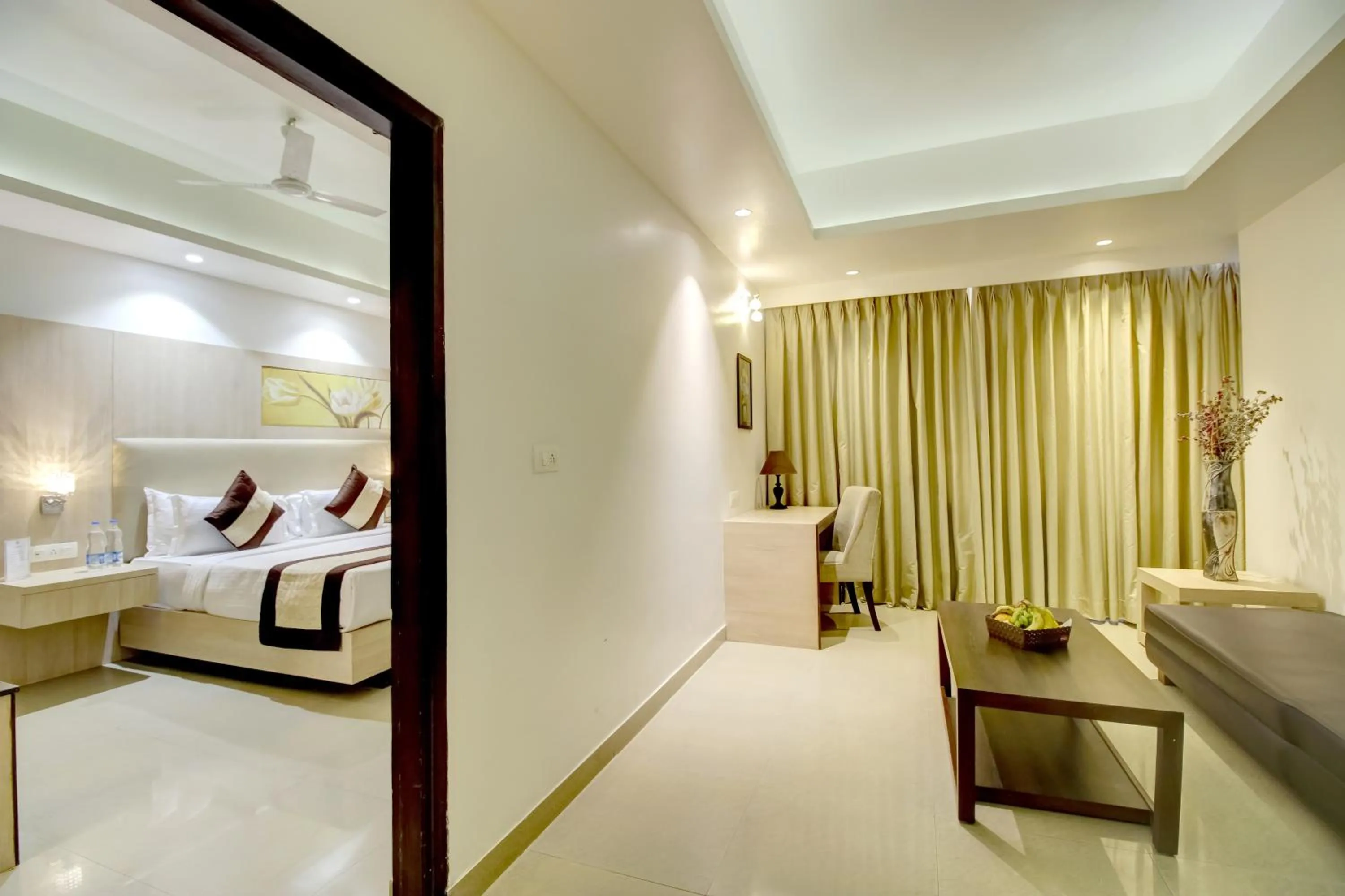 Photo of the whole room, Bed in Ecko Lite MARS Hotel, Amritsar