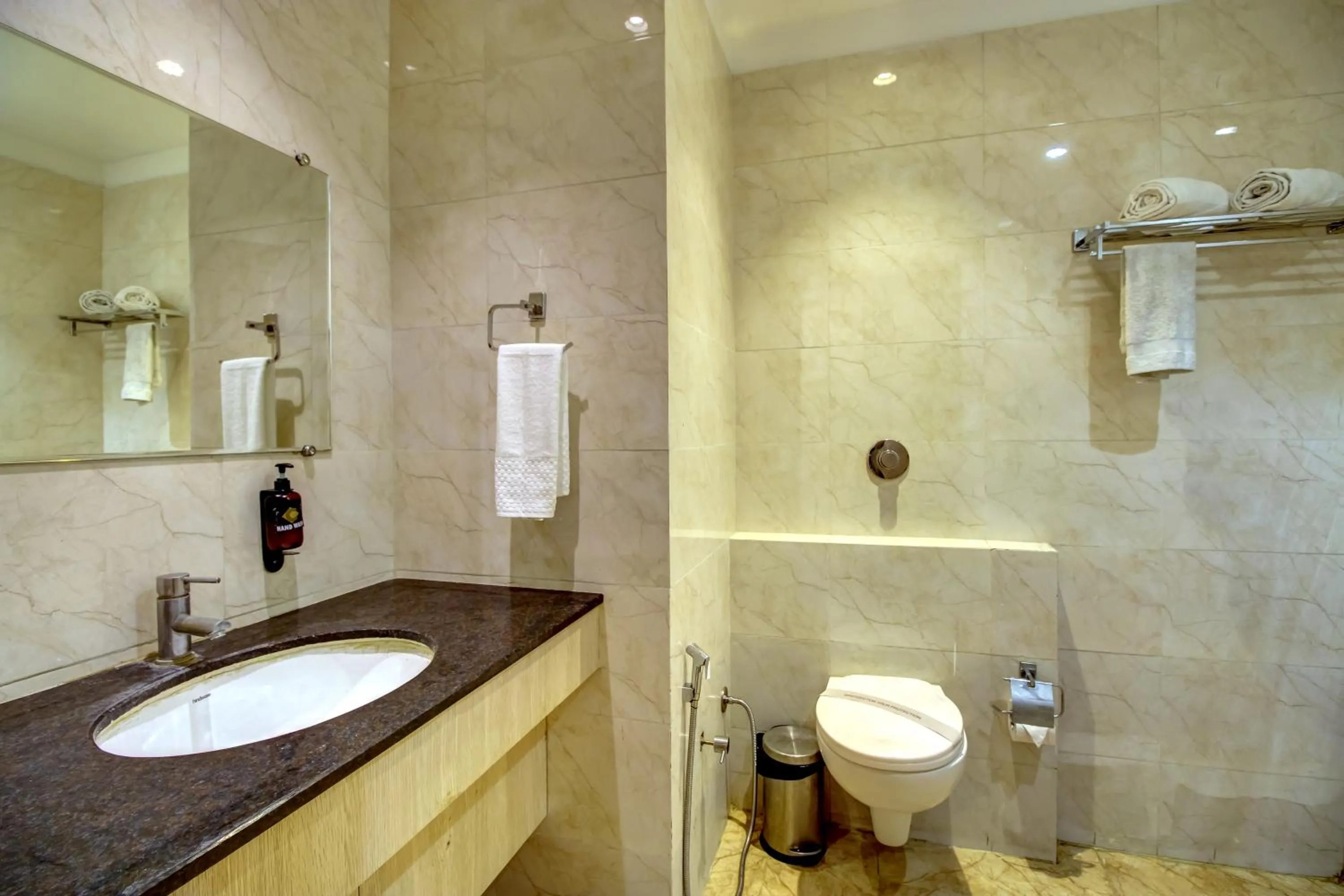 Bathroom in Ecko Lite MARS Hotel, Amritsar