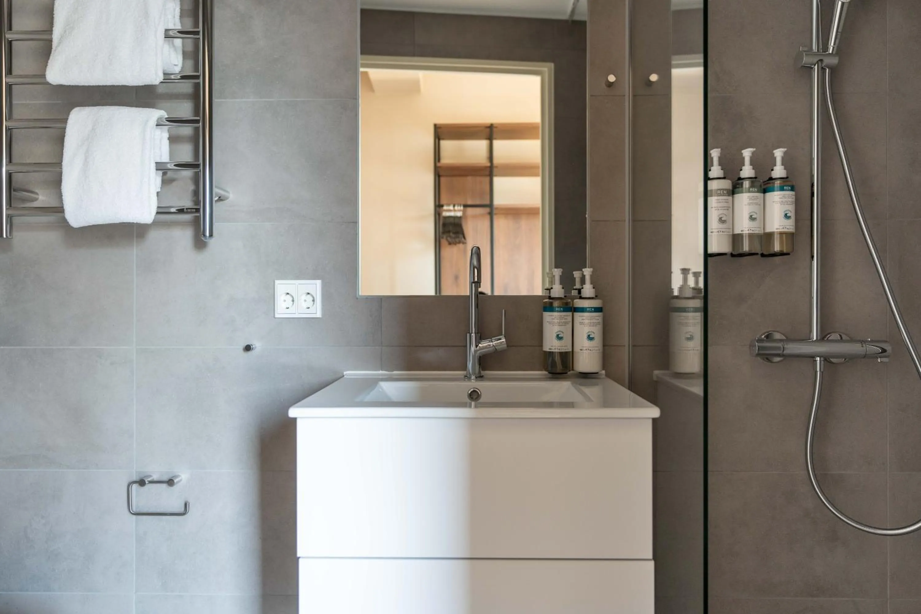 Shower in Numa Copenhagen Nørrebro