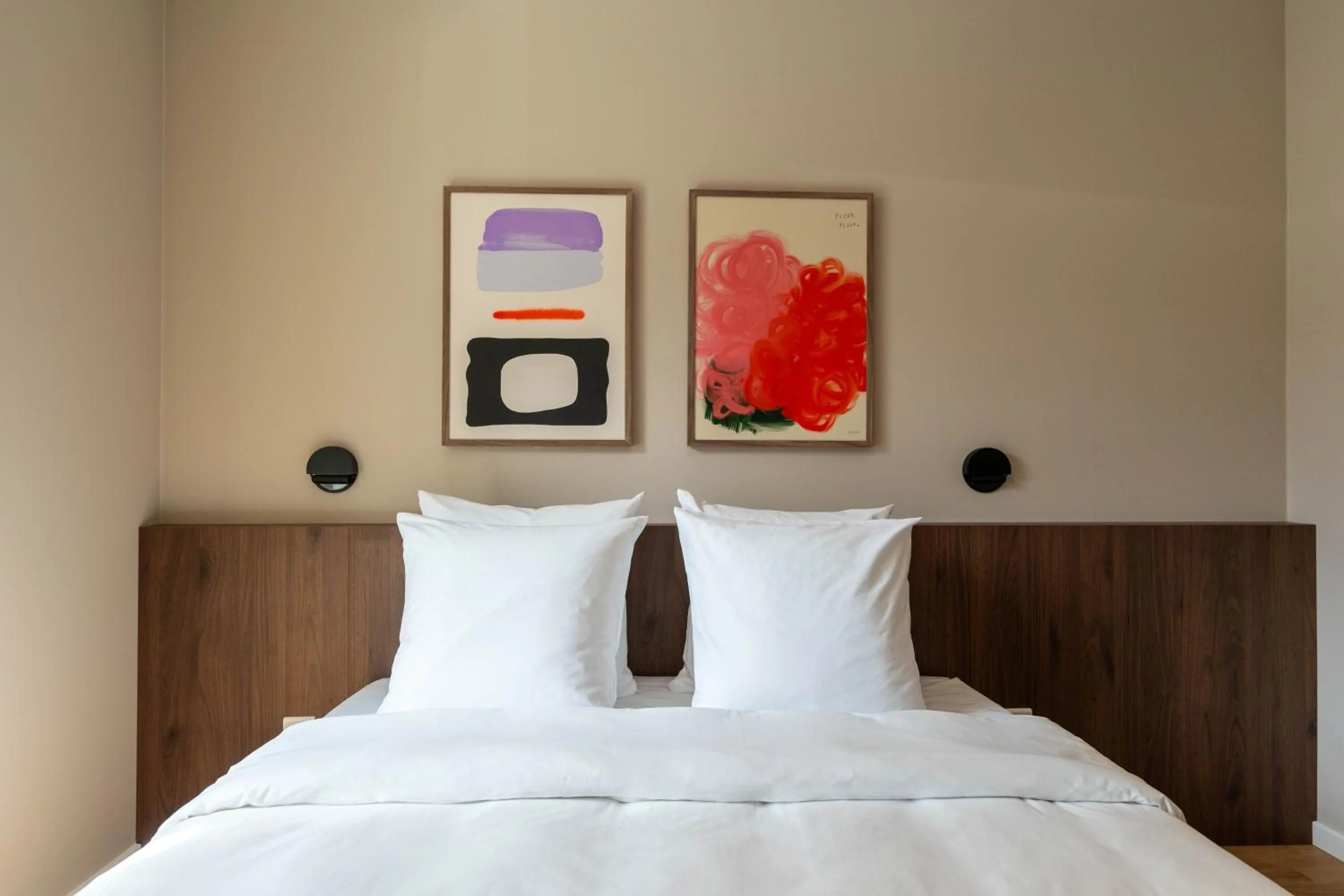 Bed in Numa Copenhagen Nørrebro