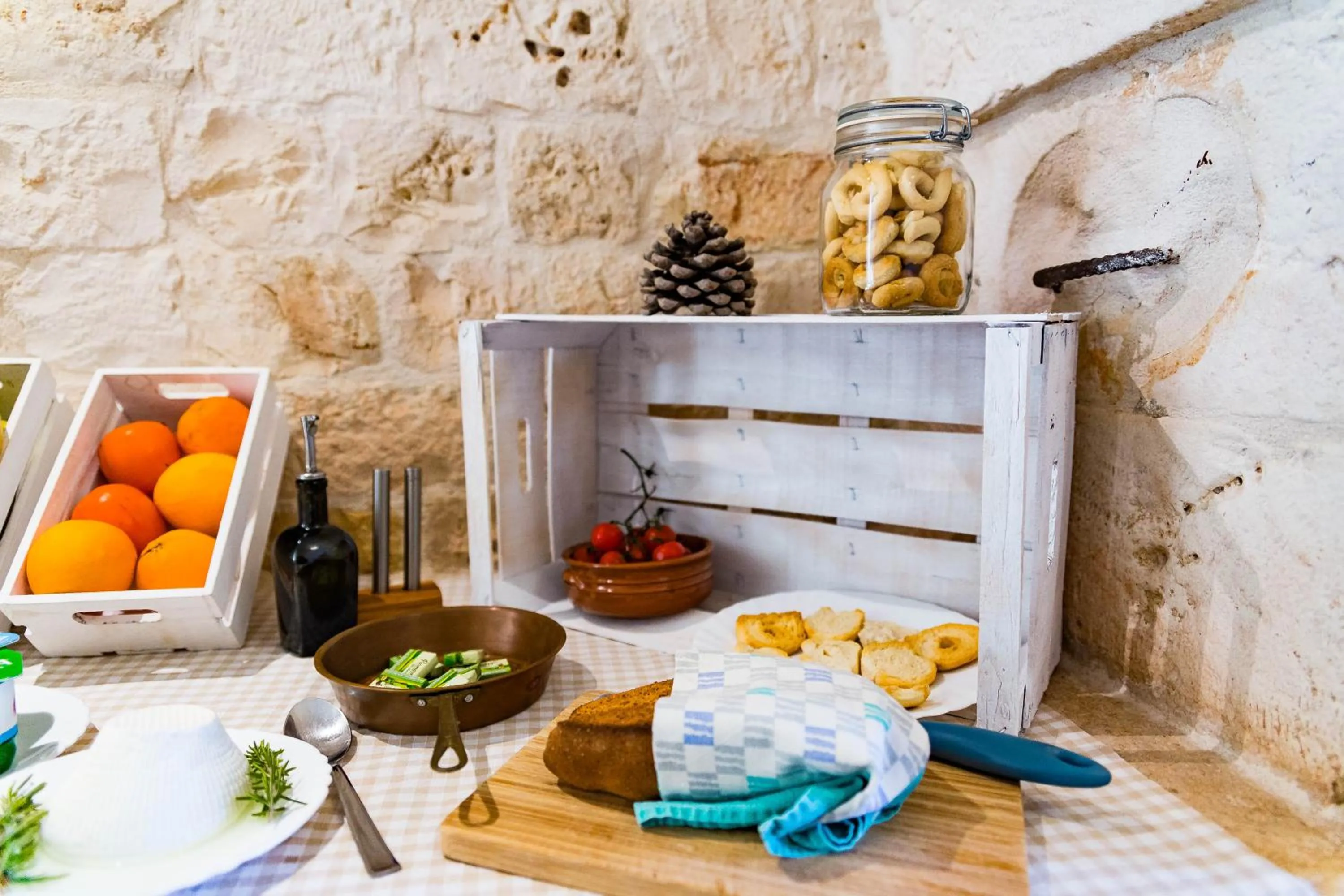 Food and drinks in Relais La Masseriola