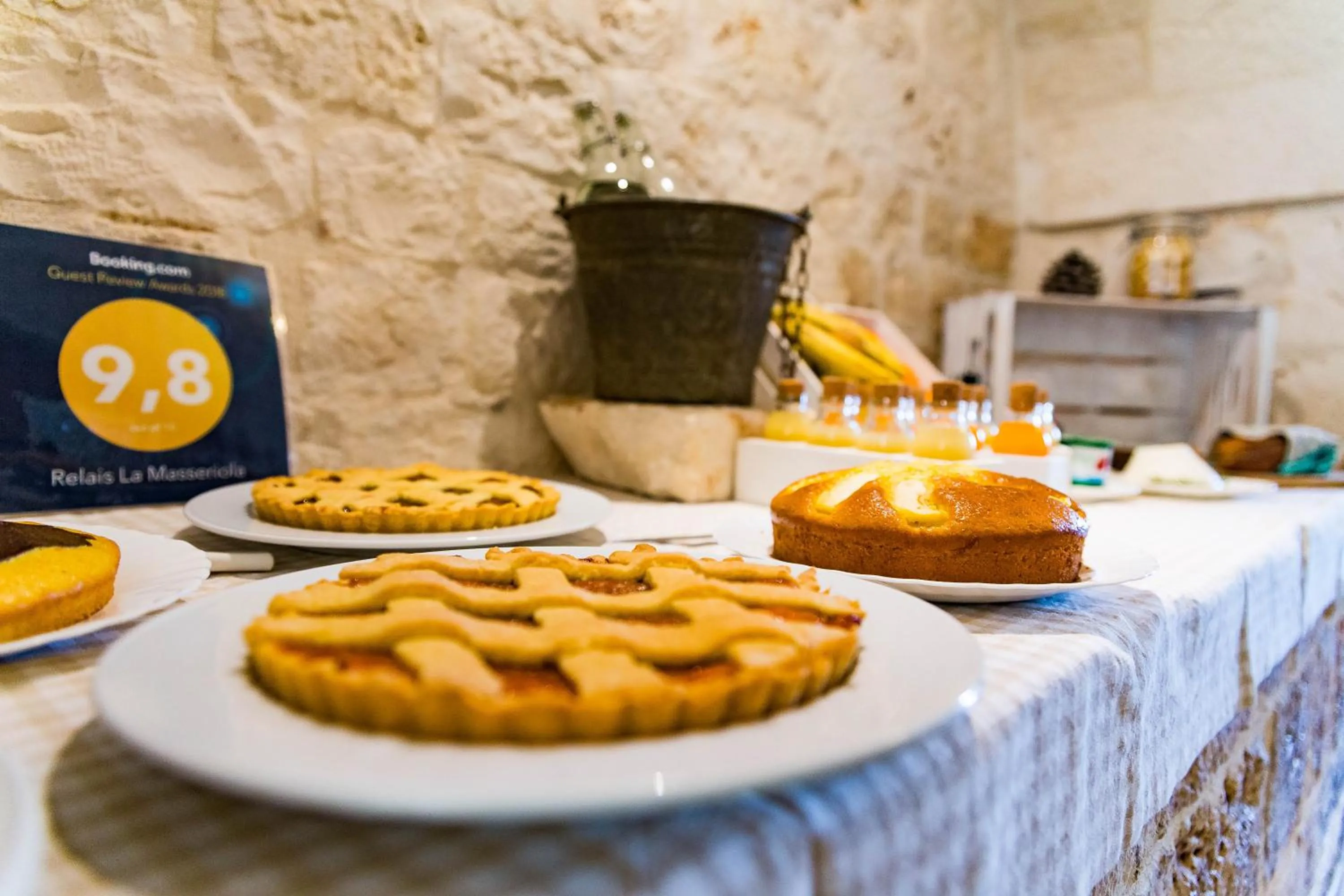 Food and drinks in Relais La Masseriola
