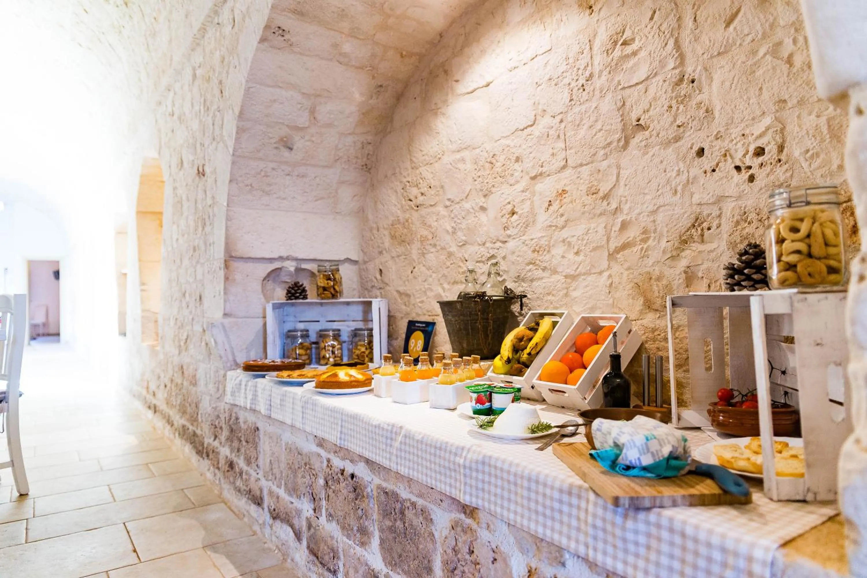 Food and drinks in Relais La Masseriola