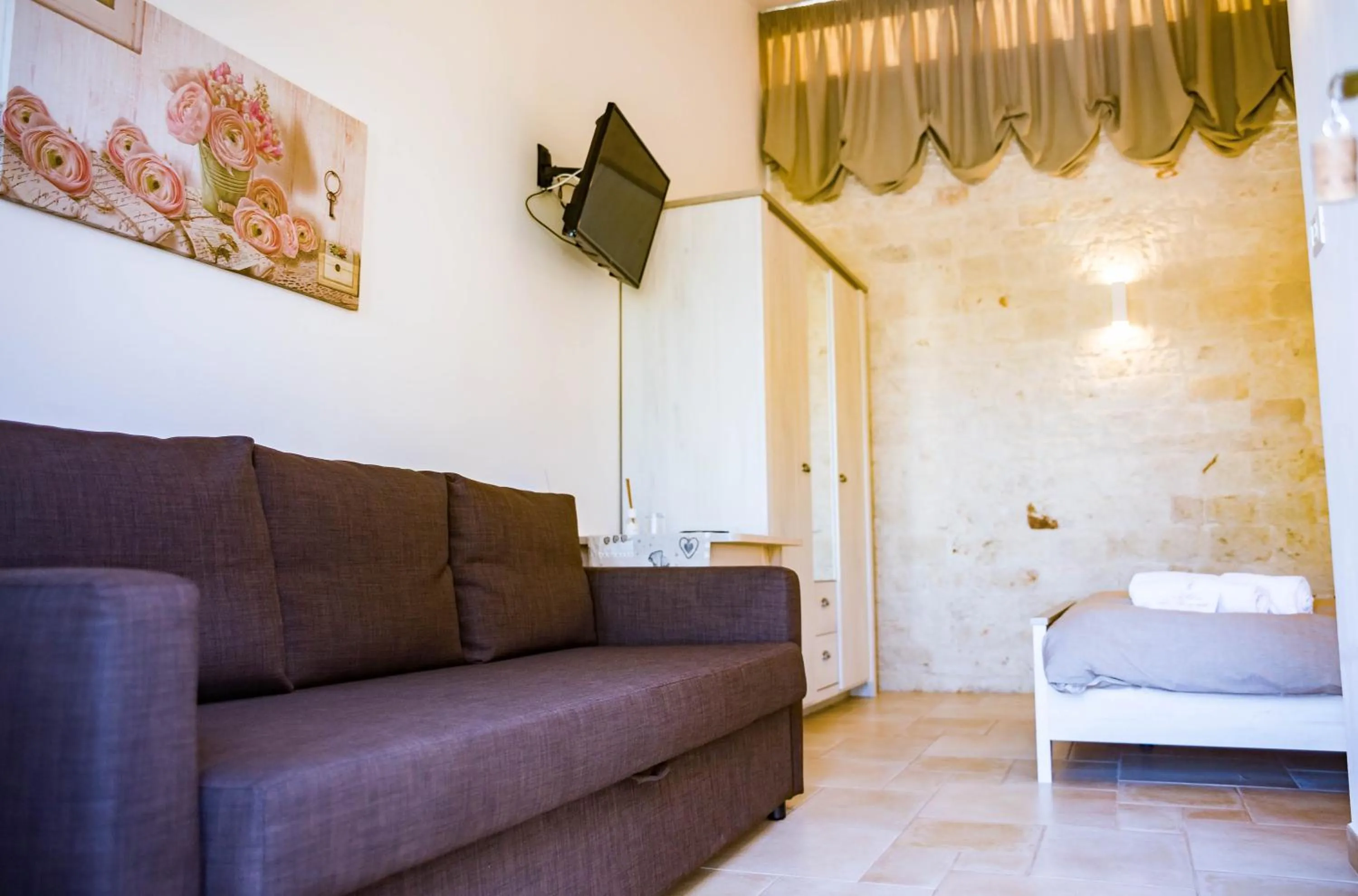 Bed in Relais La Masseriola