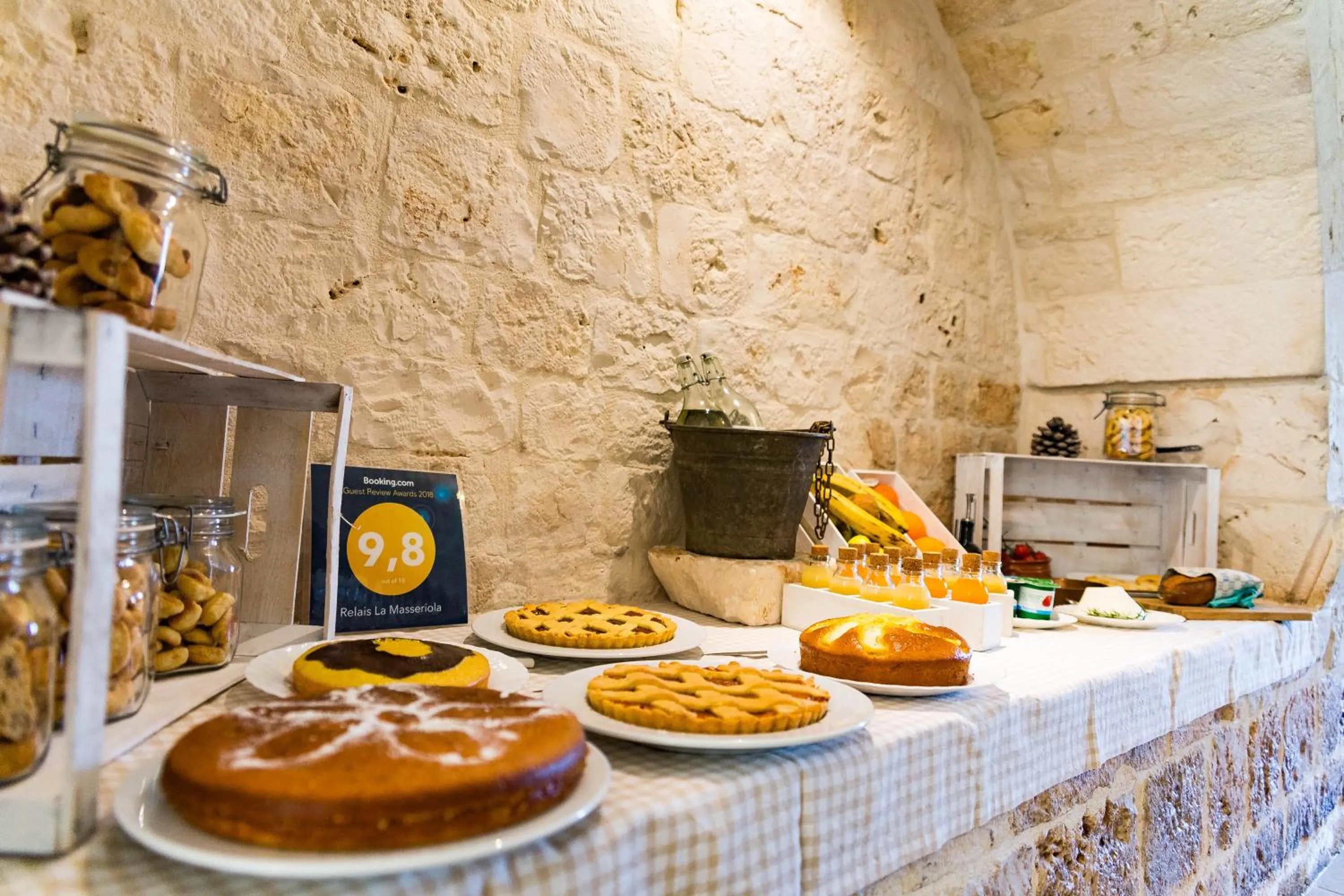 Food and drinks in Relais La Masseriola