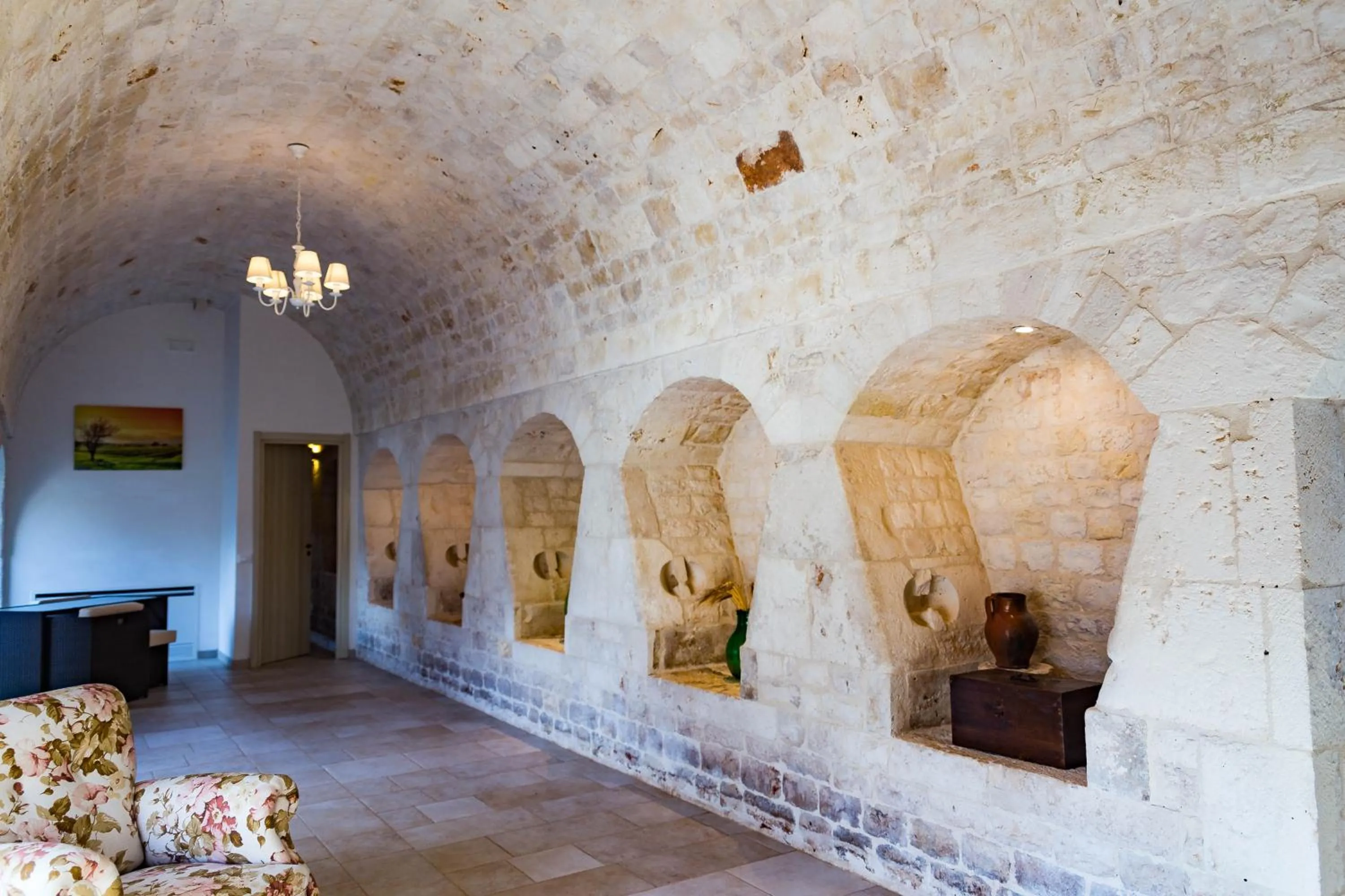 Living room in Relais La Masseriola